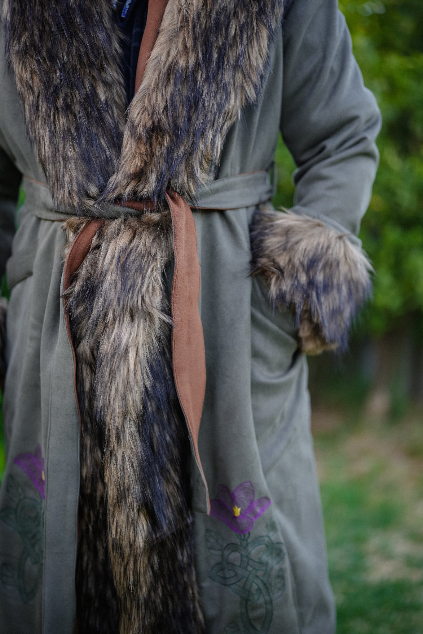 Evergreen Reversible Celtic Coat
