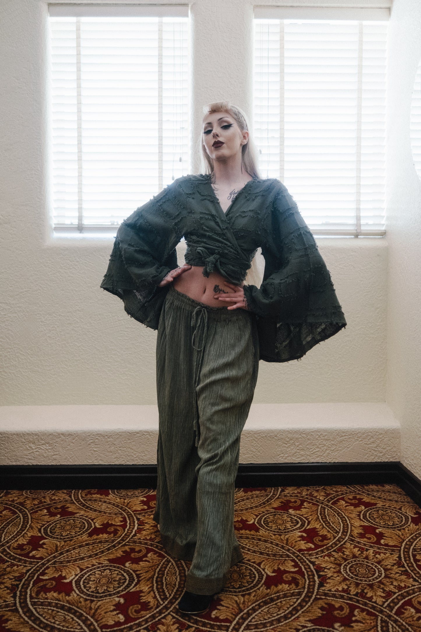Tempest Top in Sage