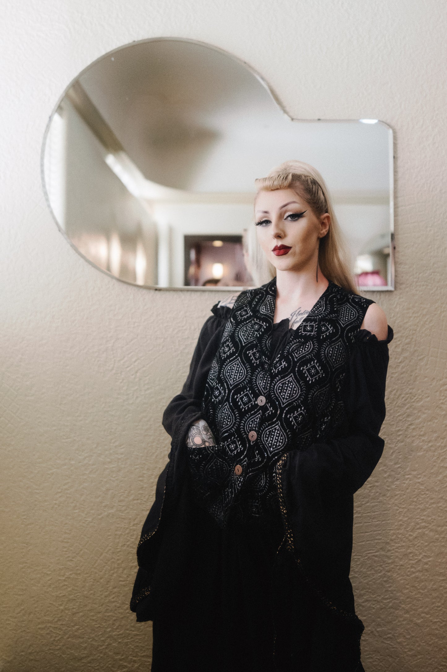 Dark Crystal Jacket in Paisley