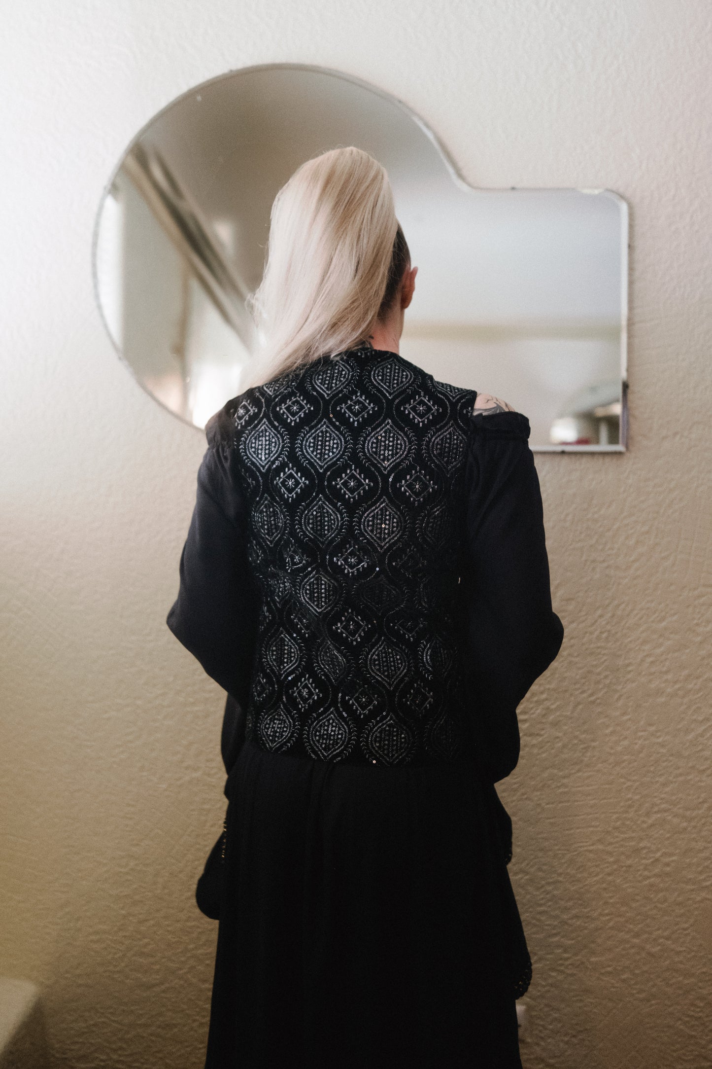 Dark Crystal Jacket in Paisley