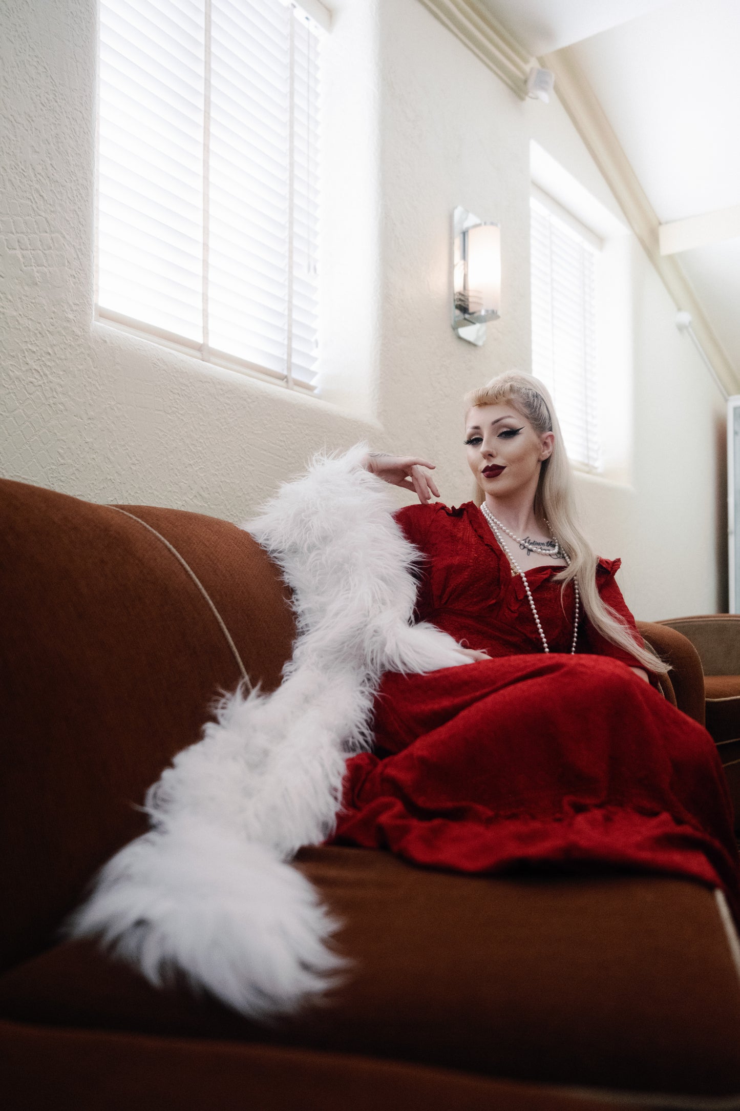 Heirloom Dress in Scarlet