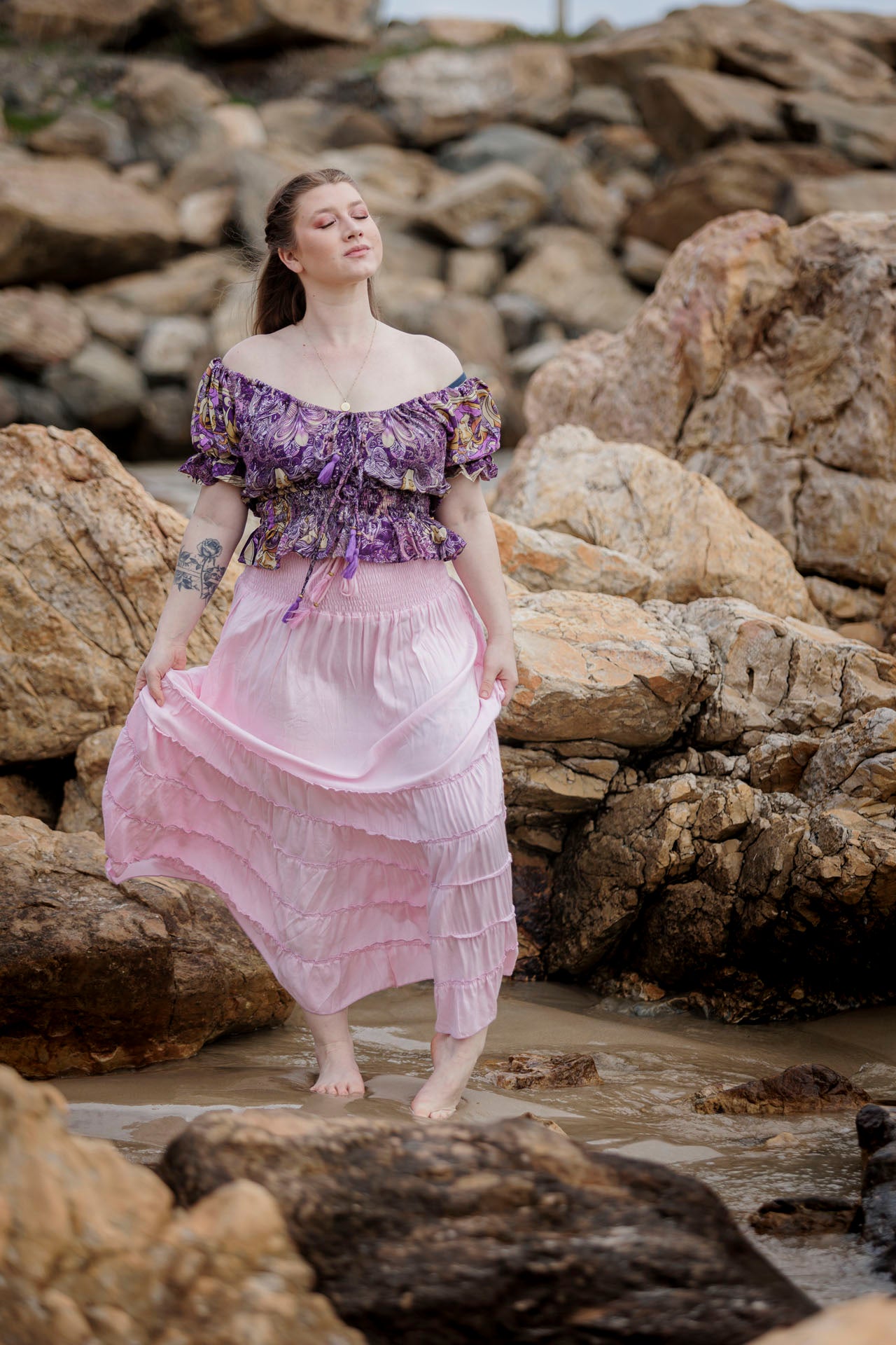 Damsel Blouse in Oceana
