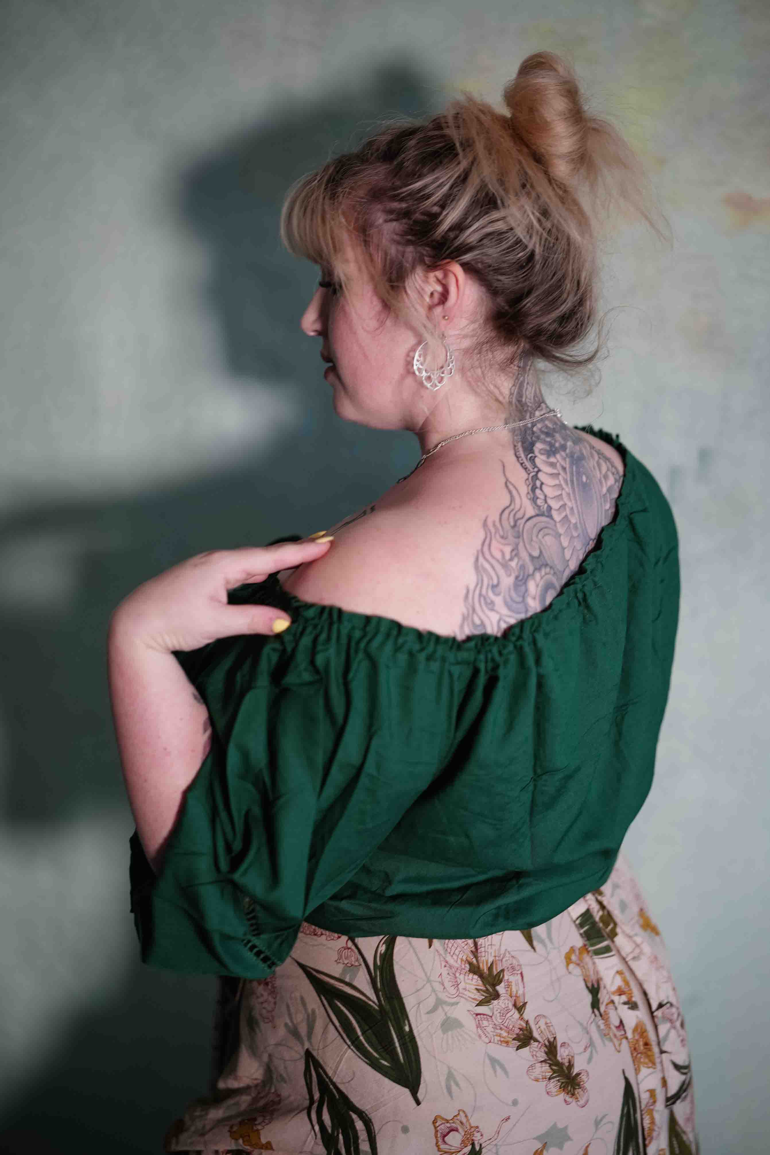 Maiden Blouse in Green