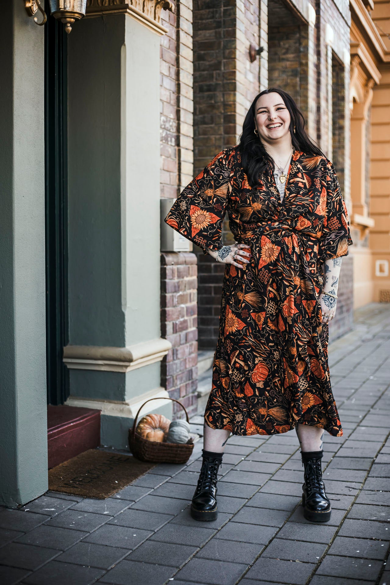 Samhain Wrap Dress