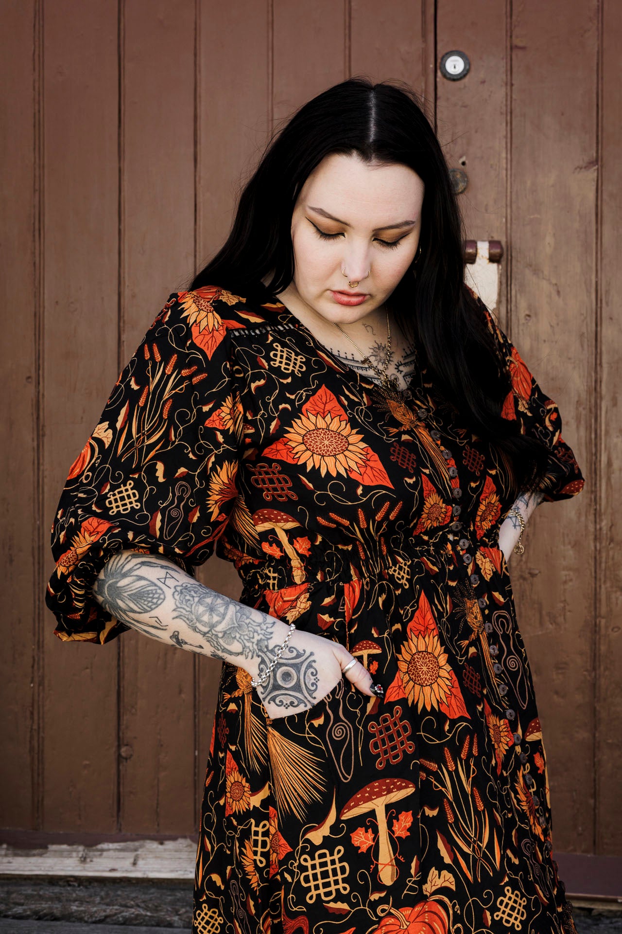 Golden Years Dress in Samhain
