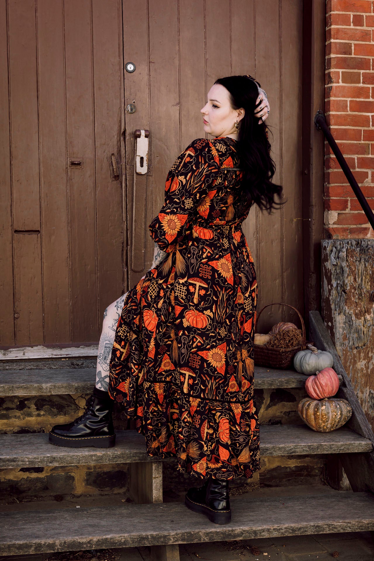 Golden Years Dress in Samhain