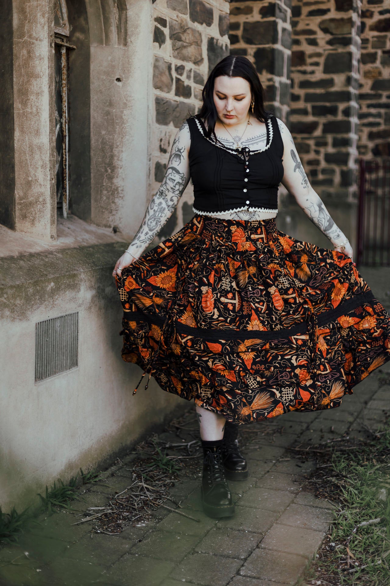 Lilith Skirt in Samhain