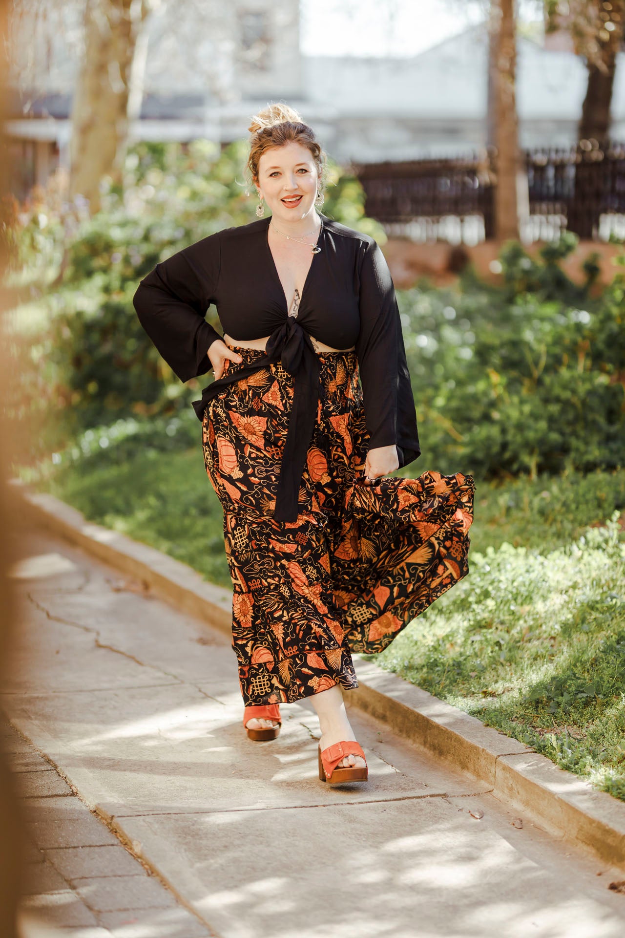 Maxi Skirt in Samhain