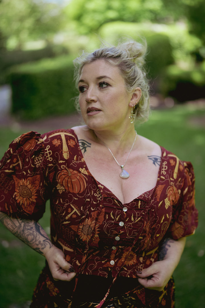 Bishop Blouse in Mabon