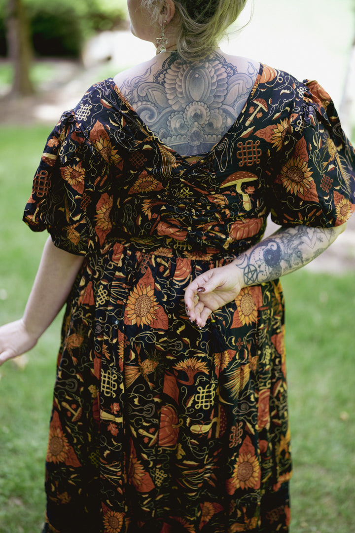 Bishop Blouse in Samhain Back View