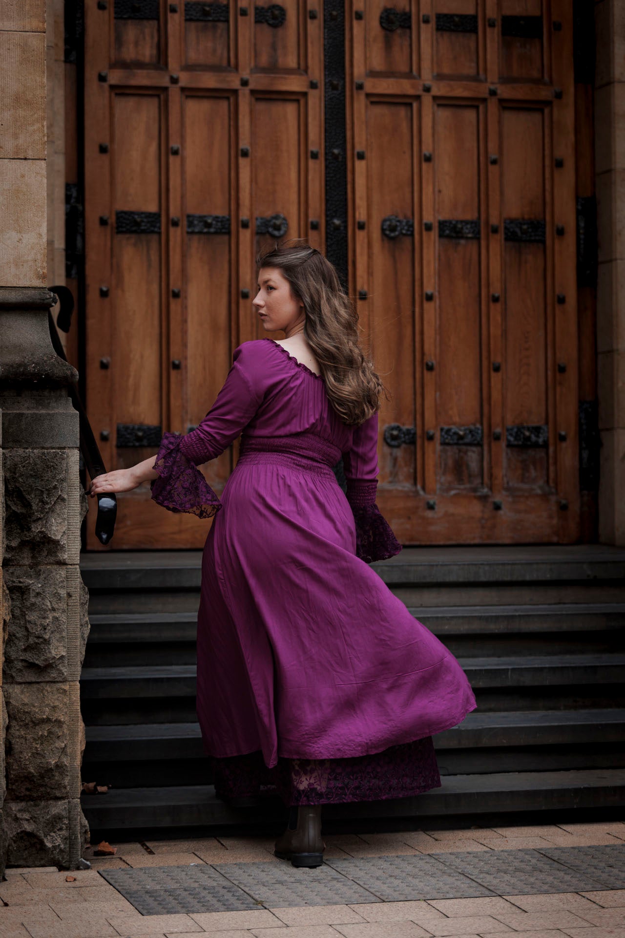 Purple Wonderland Royale Dress