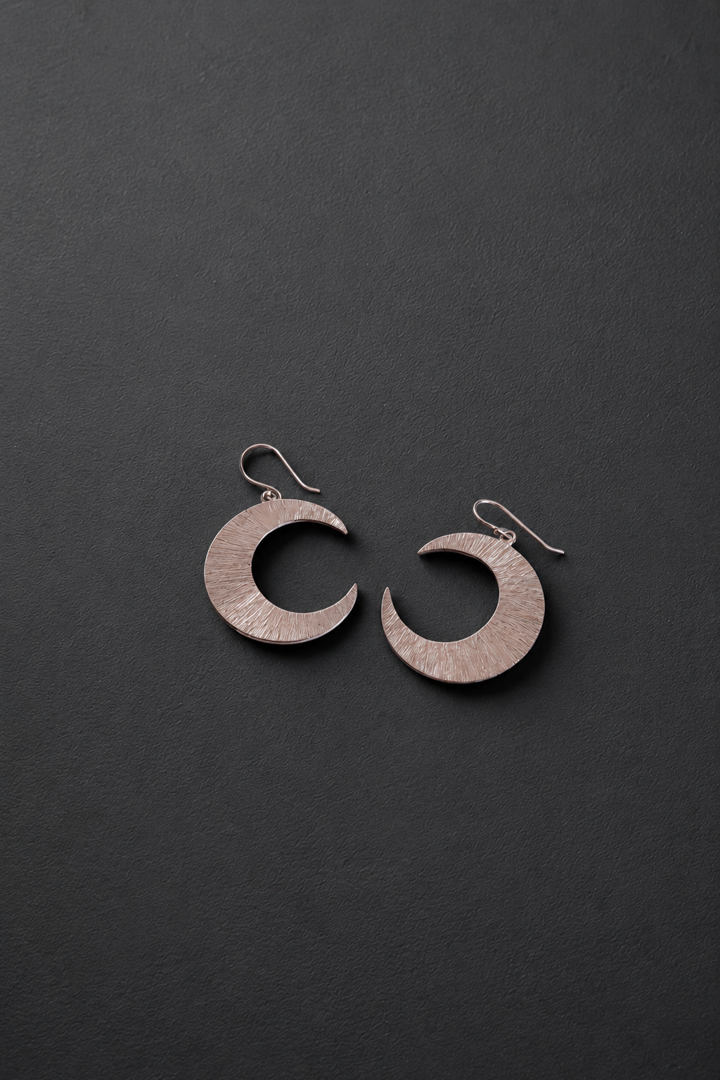 Crescent Moon Silver 925 earrings