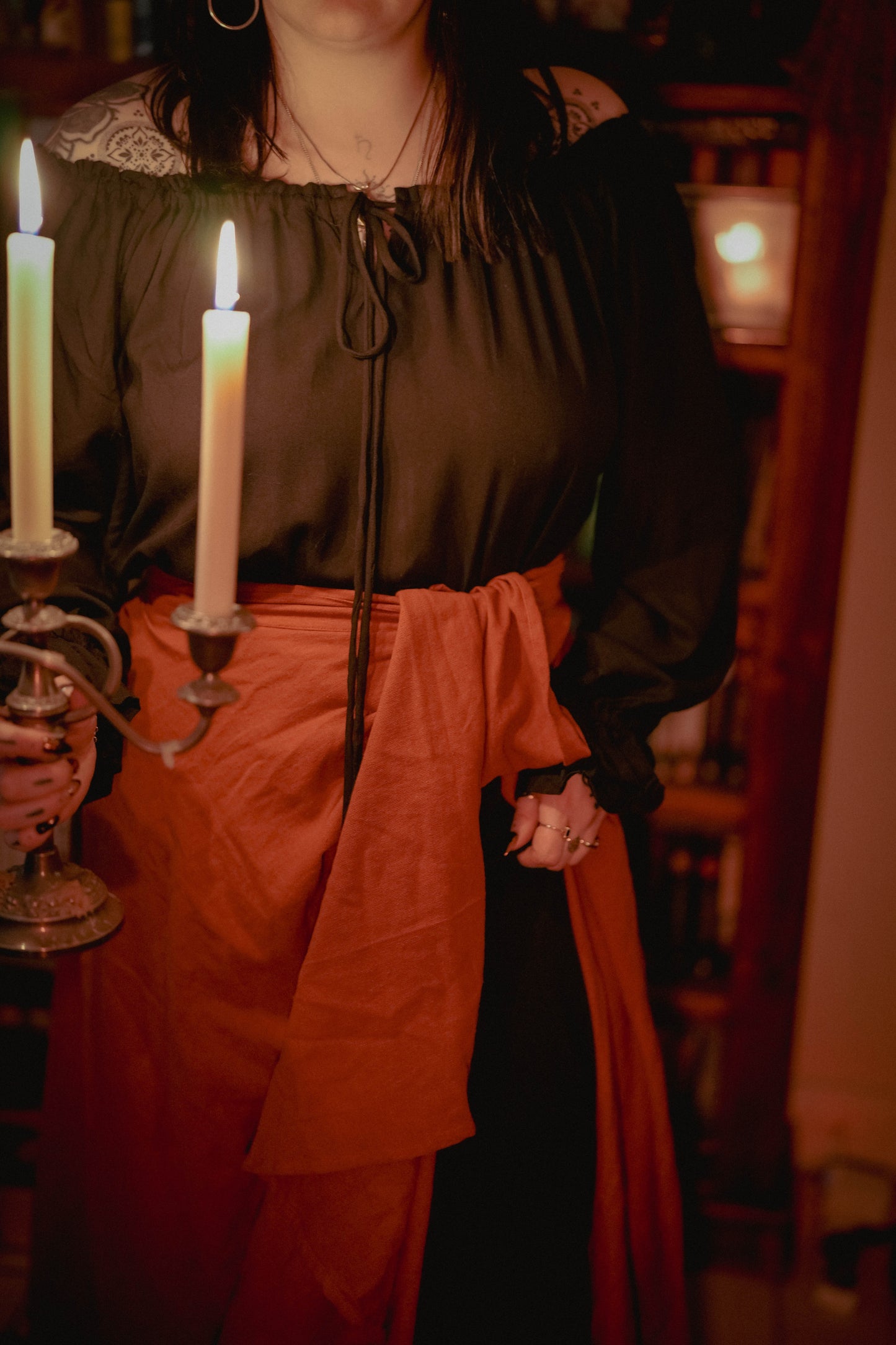 Nightingale Slip in Black