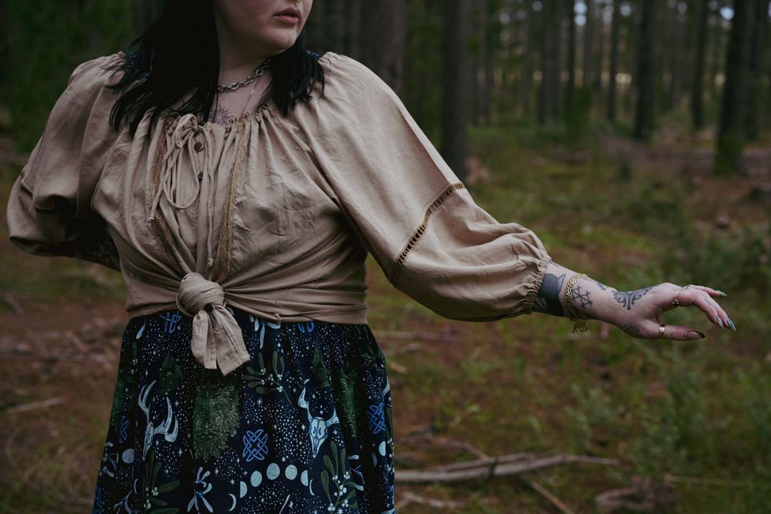 Maiden Blouse in Sandman