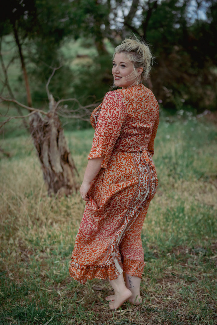 Edelweiss Wrap Dress