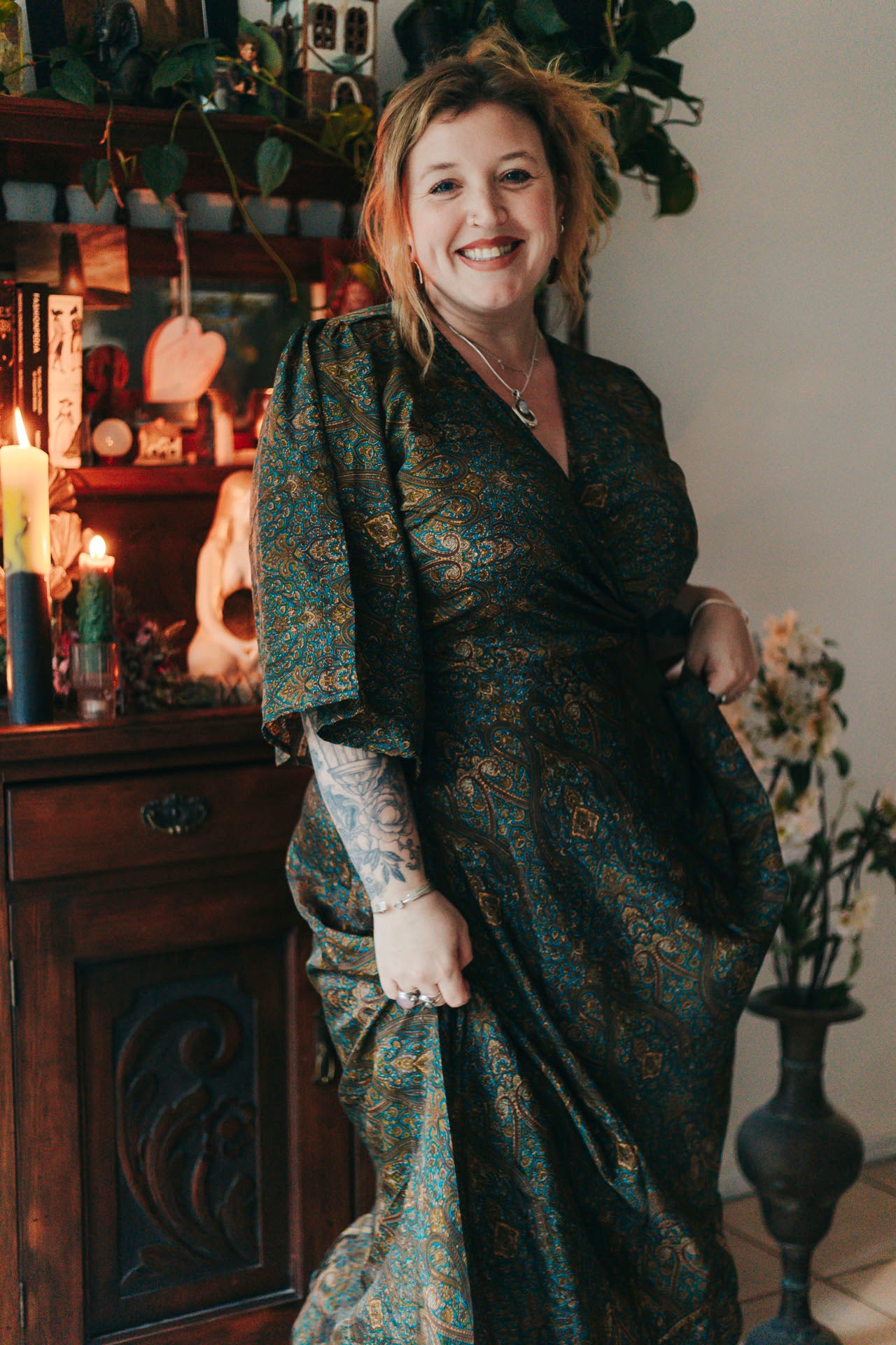Dunraven Wrap Dress