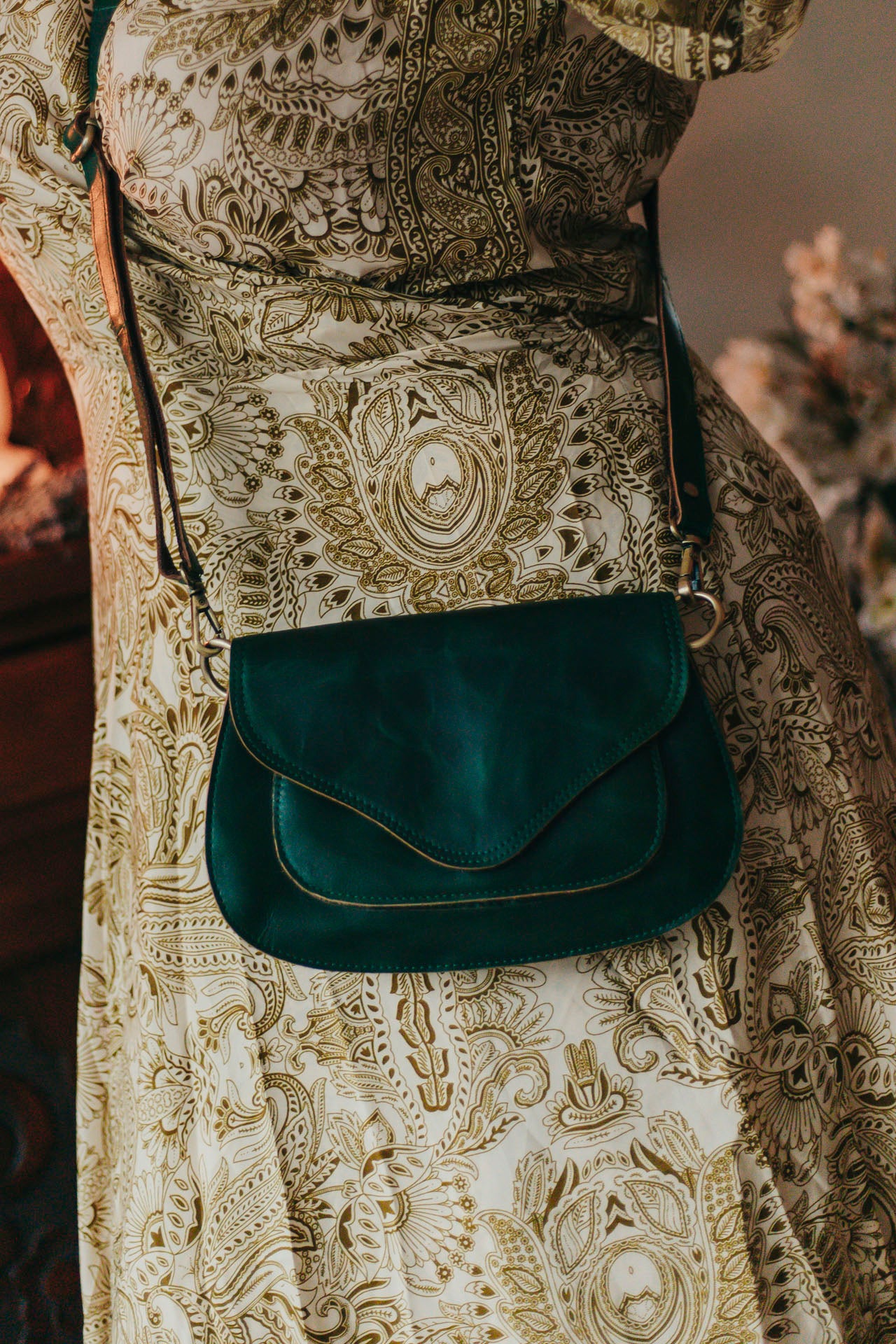 Emerald Crossbody Bag
