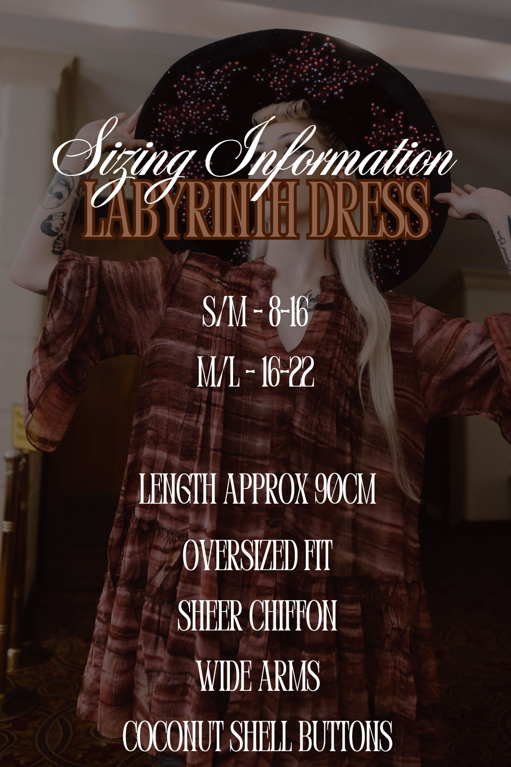 Labyrinth Dress in Wine