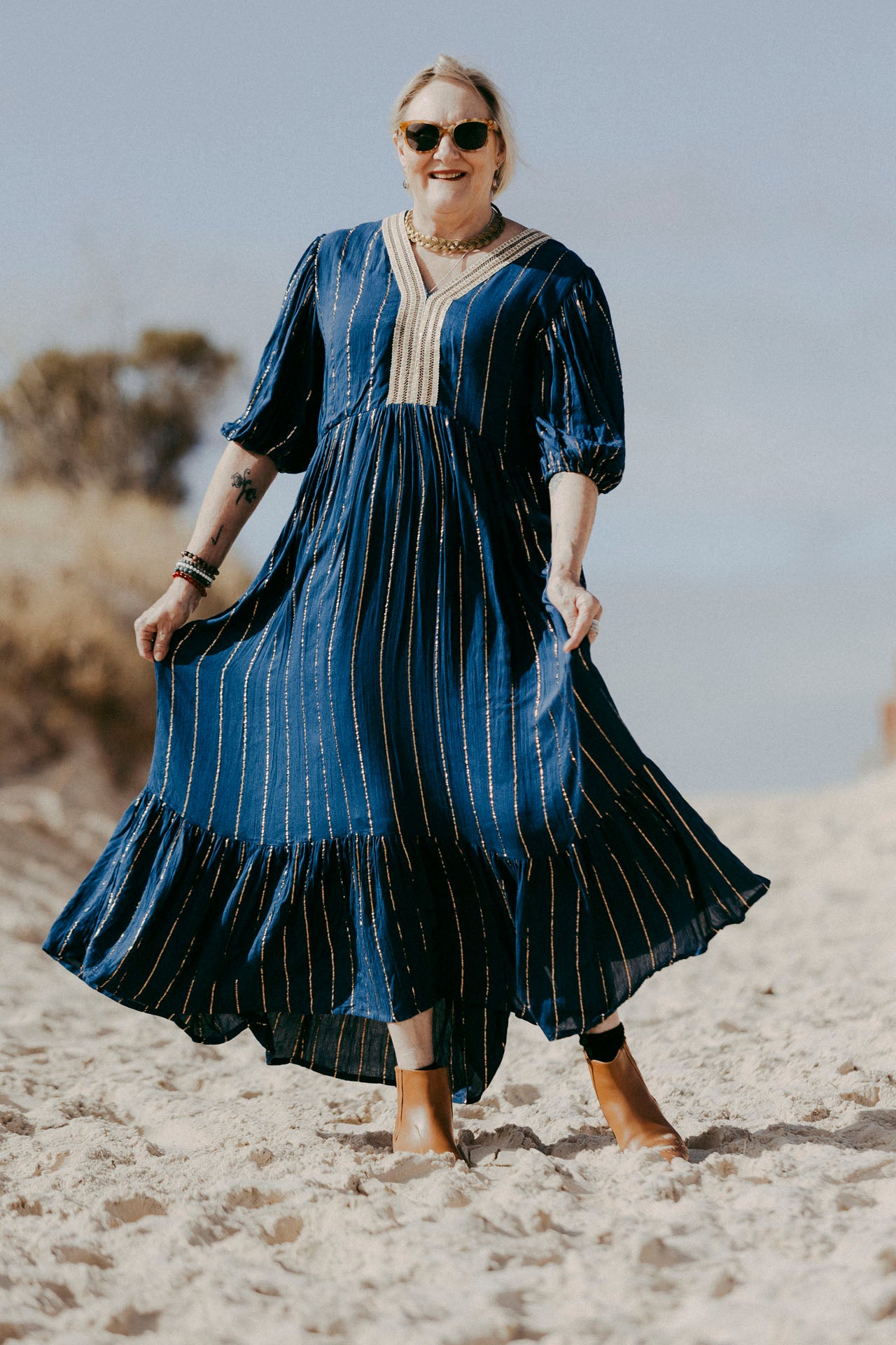 Queen of the Nile in Blue