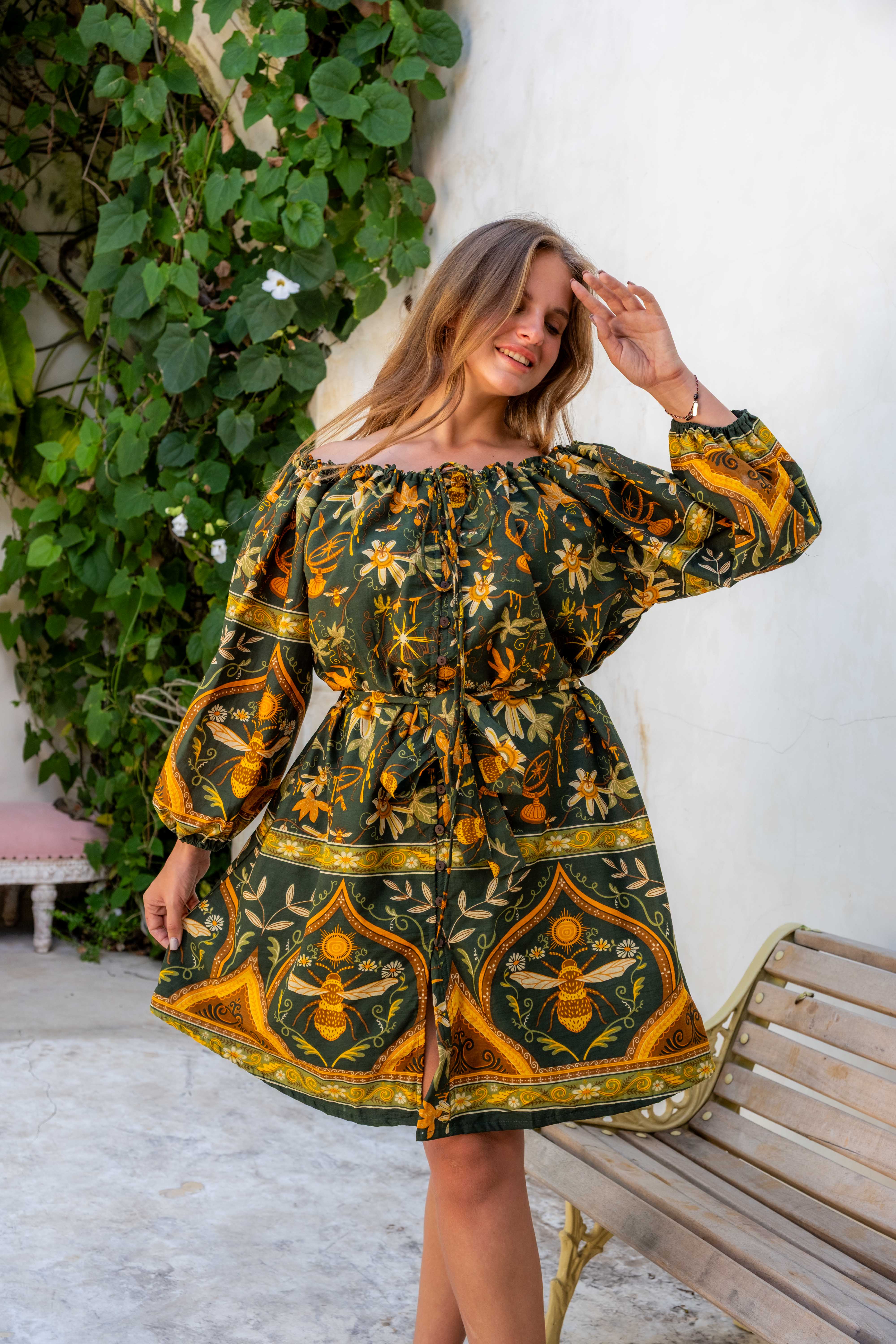 Maiden Dress in Bloom