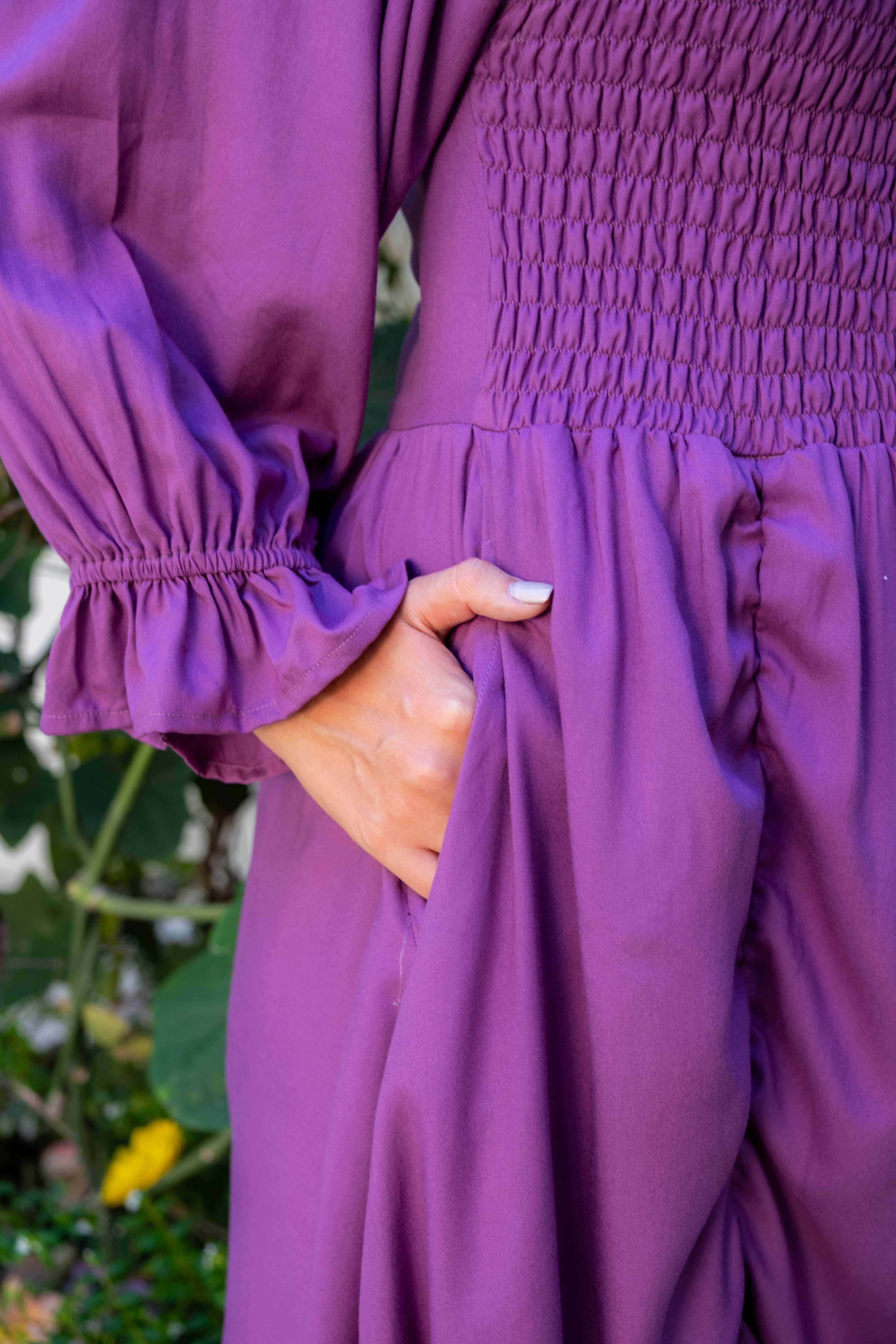 Lavender Hedgerow Dress