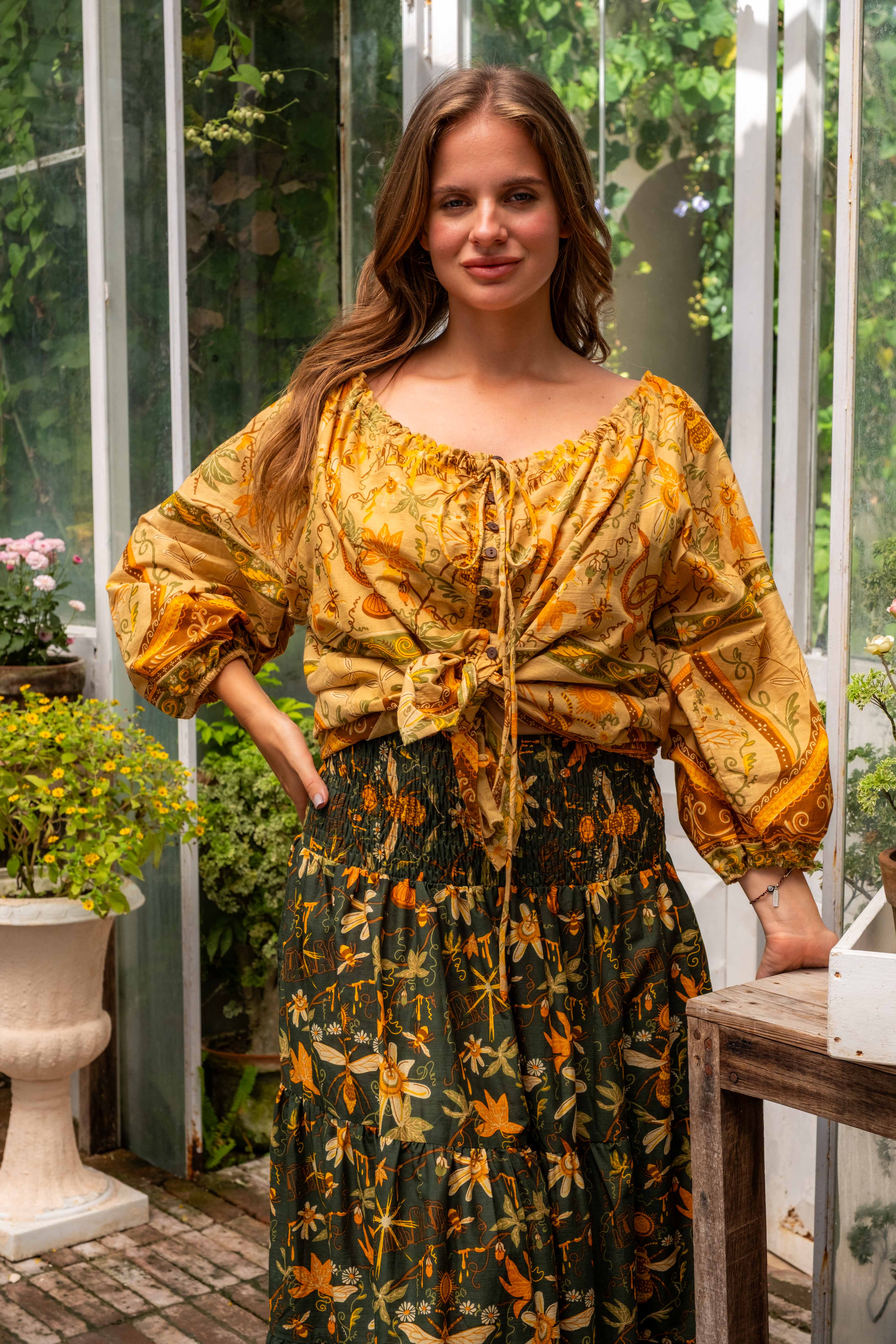 Original Maxi Skirt in Bloom