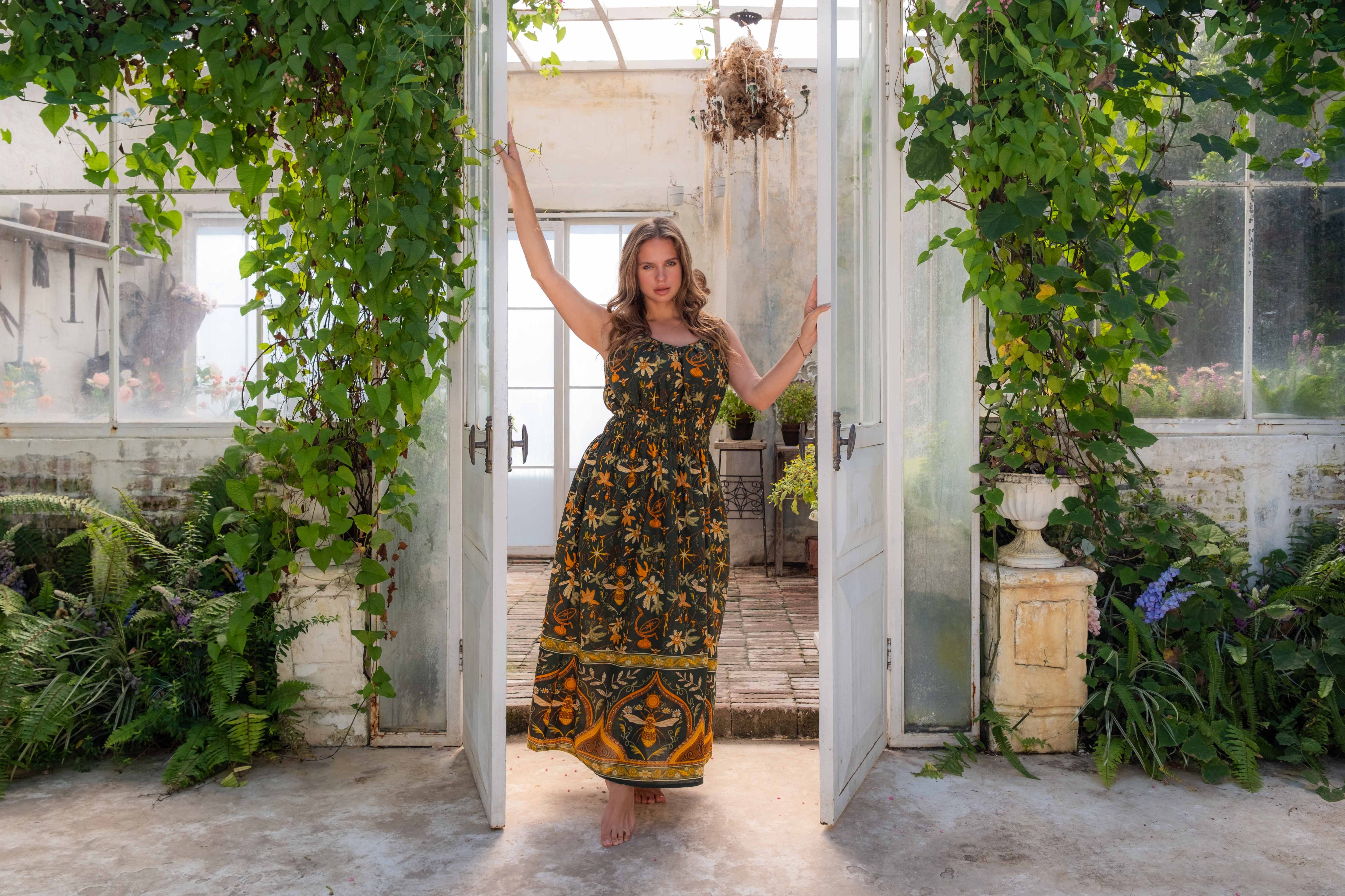 Secret Garden Summer Dress in Bloom