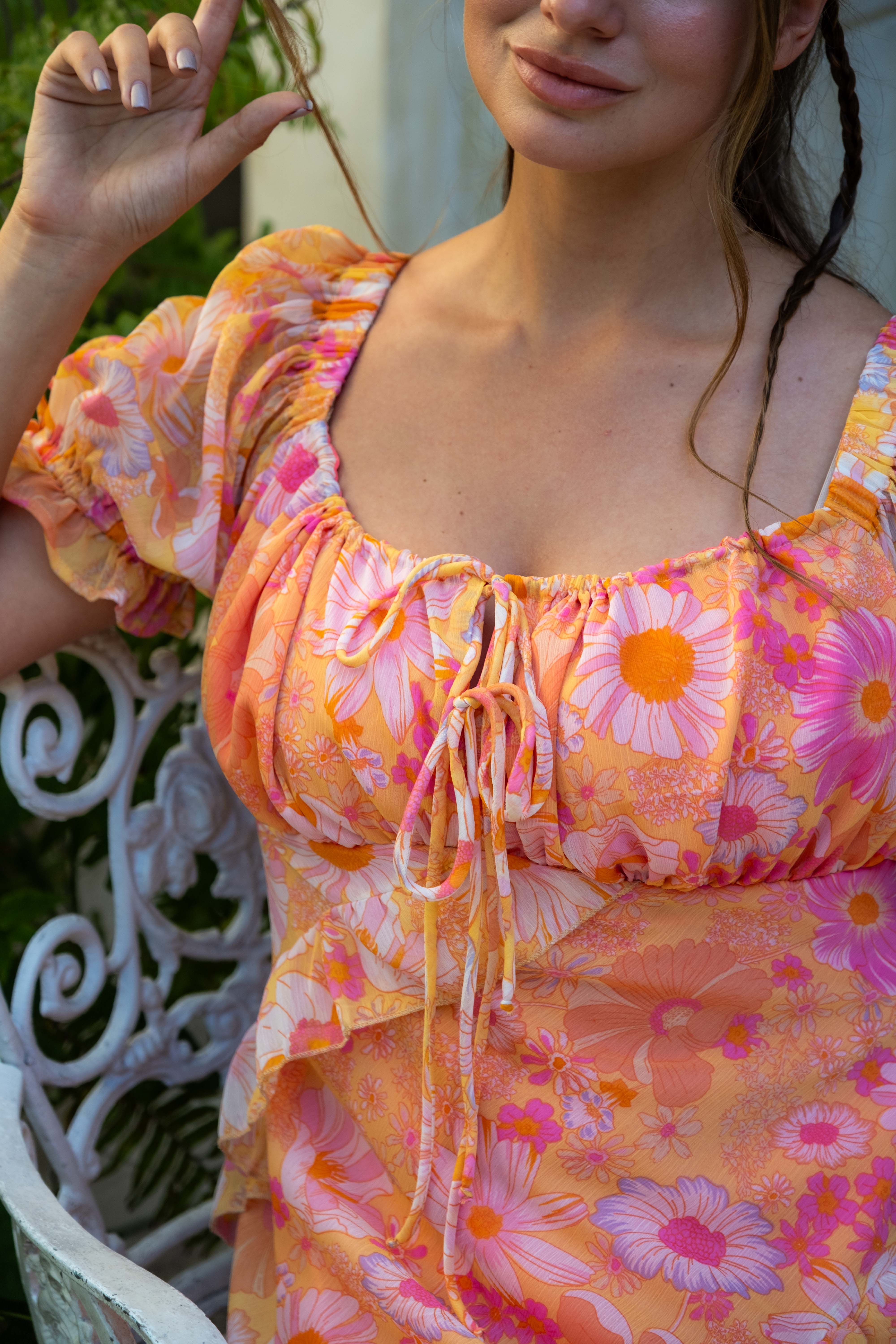 Blossom Dress in Poppy Seed