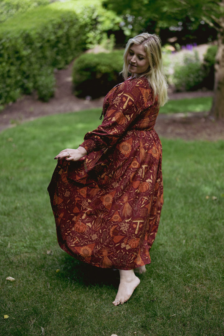 Barley Moon Dress in Mabon