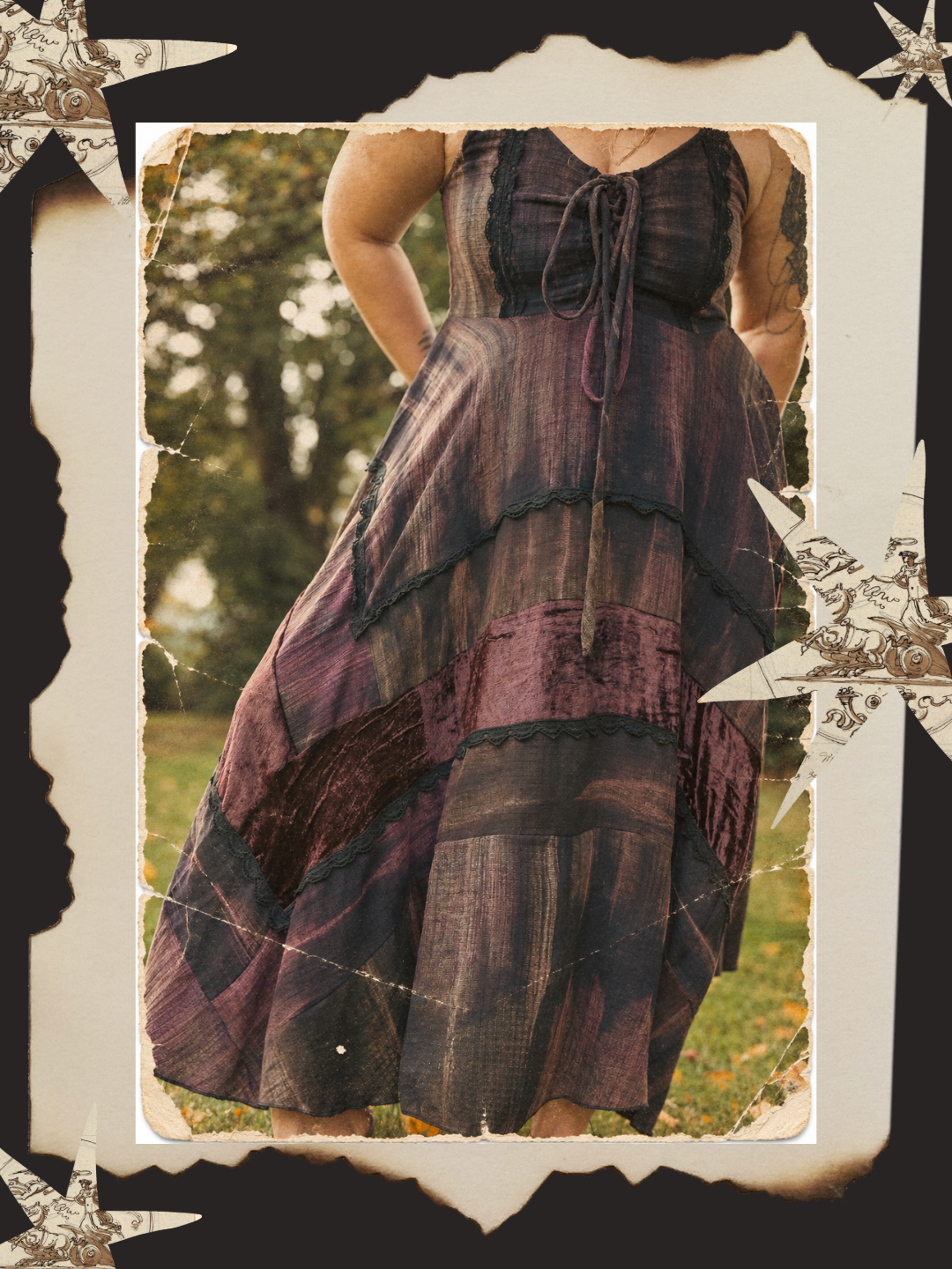 Potion Dress in Deadly Nightshade