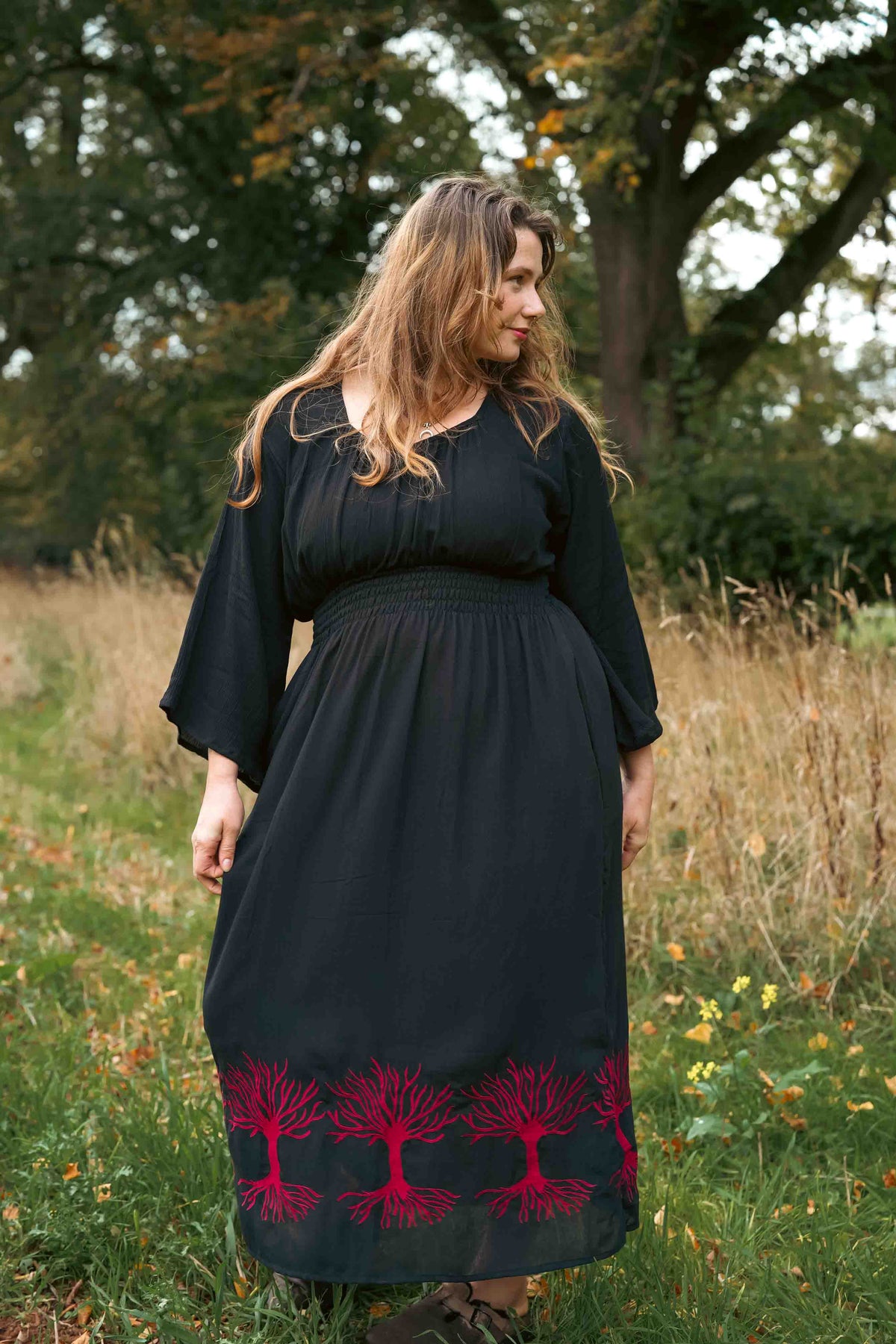 Secret Garden Dress in Blood Oak