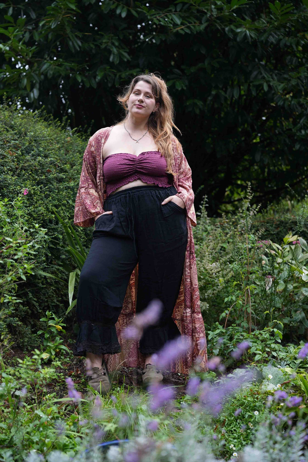 Double Layered Bloomers in Black