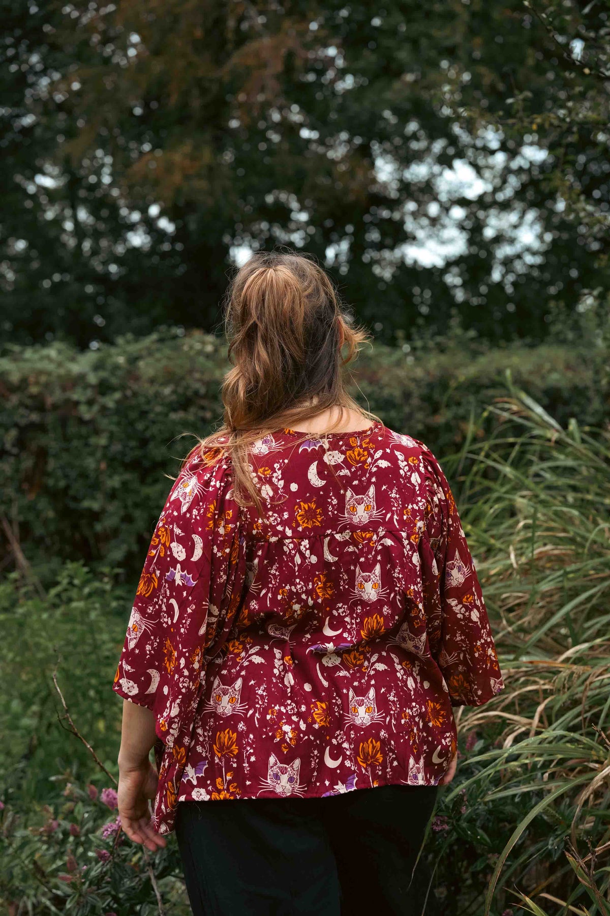 Familiar Longline Fleetwood Blouse
