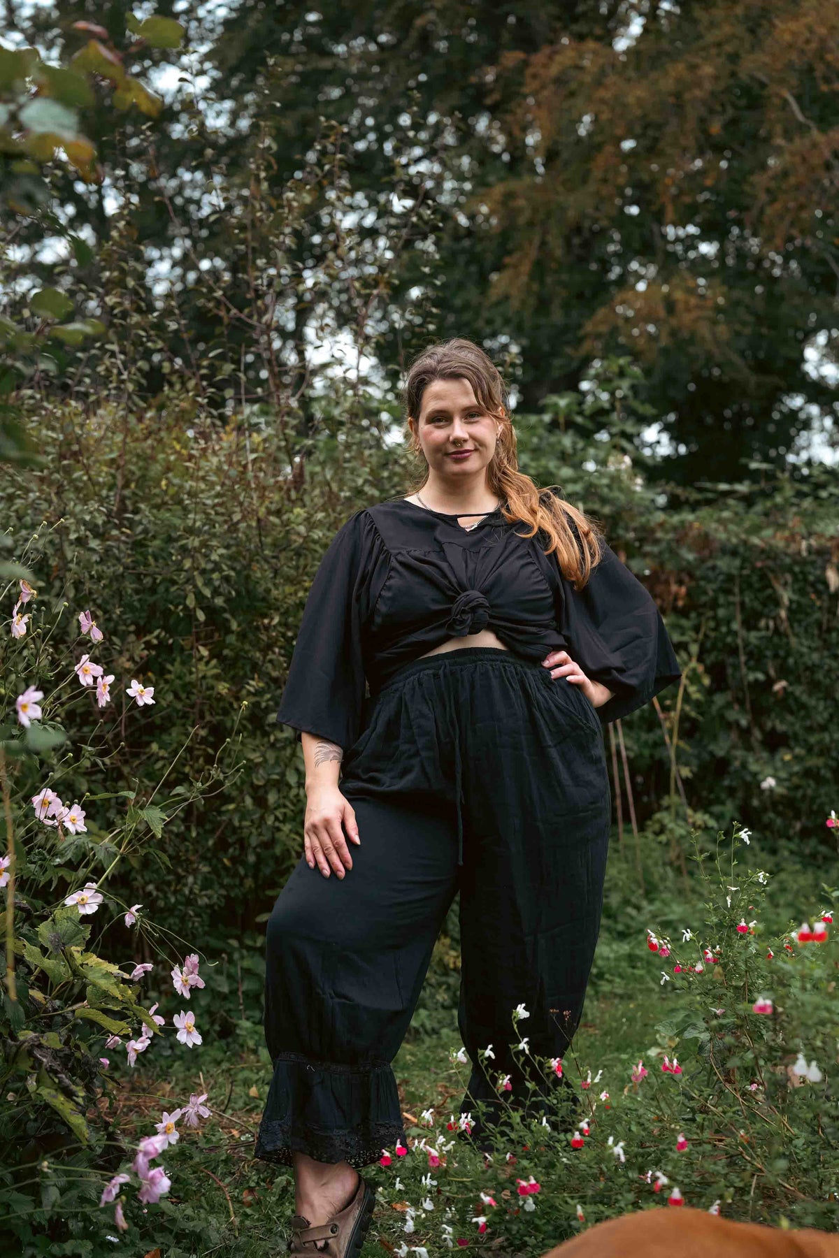Cotton Bloomers in Black