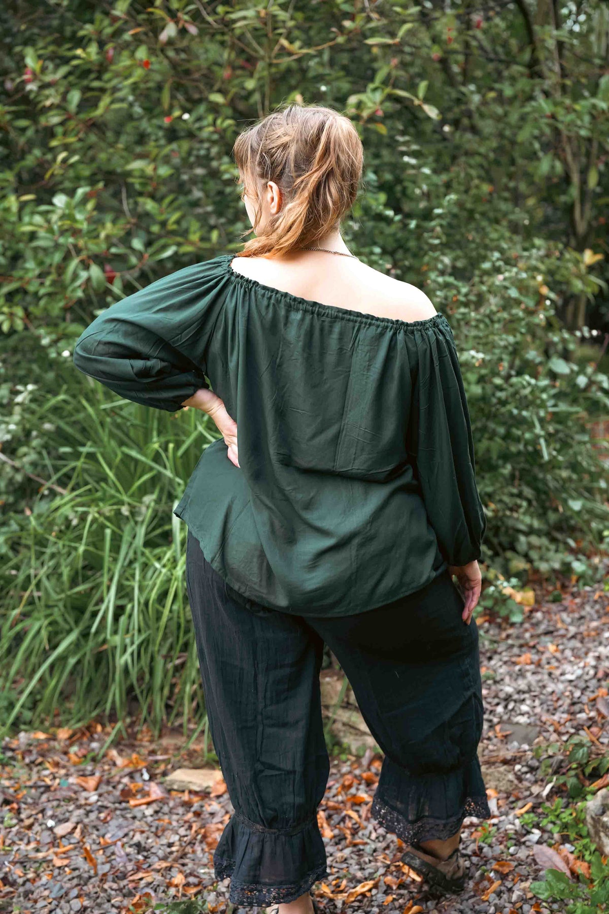 Maiden Blouse Dark Green