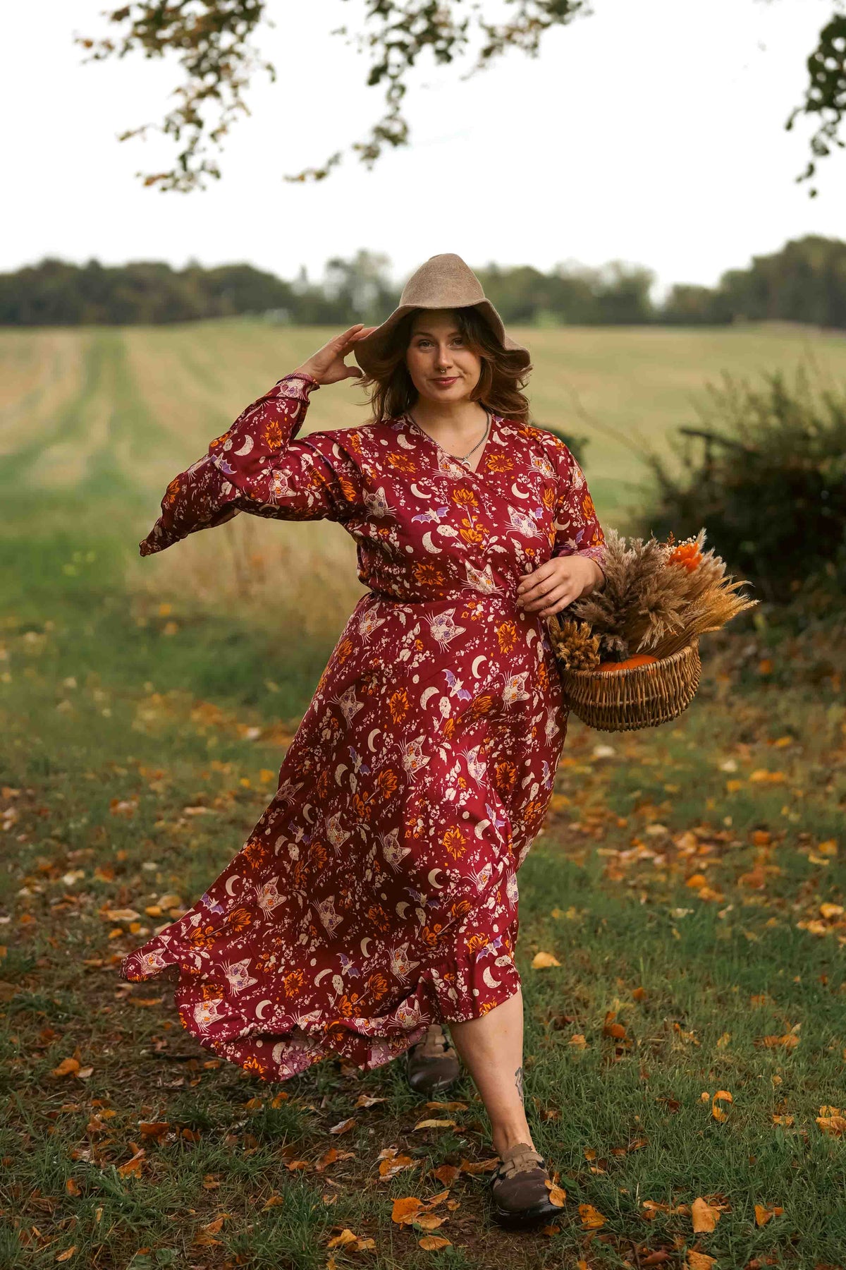 Familiar Wrap Dress