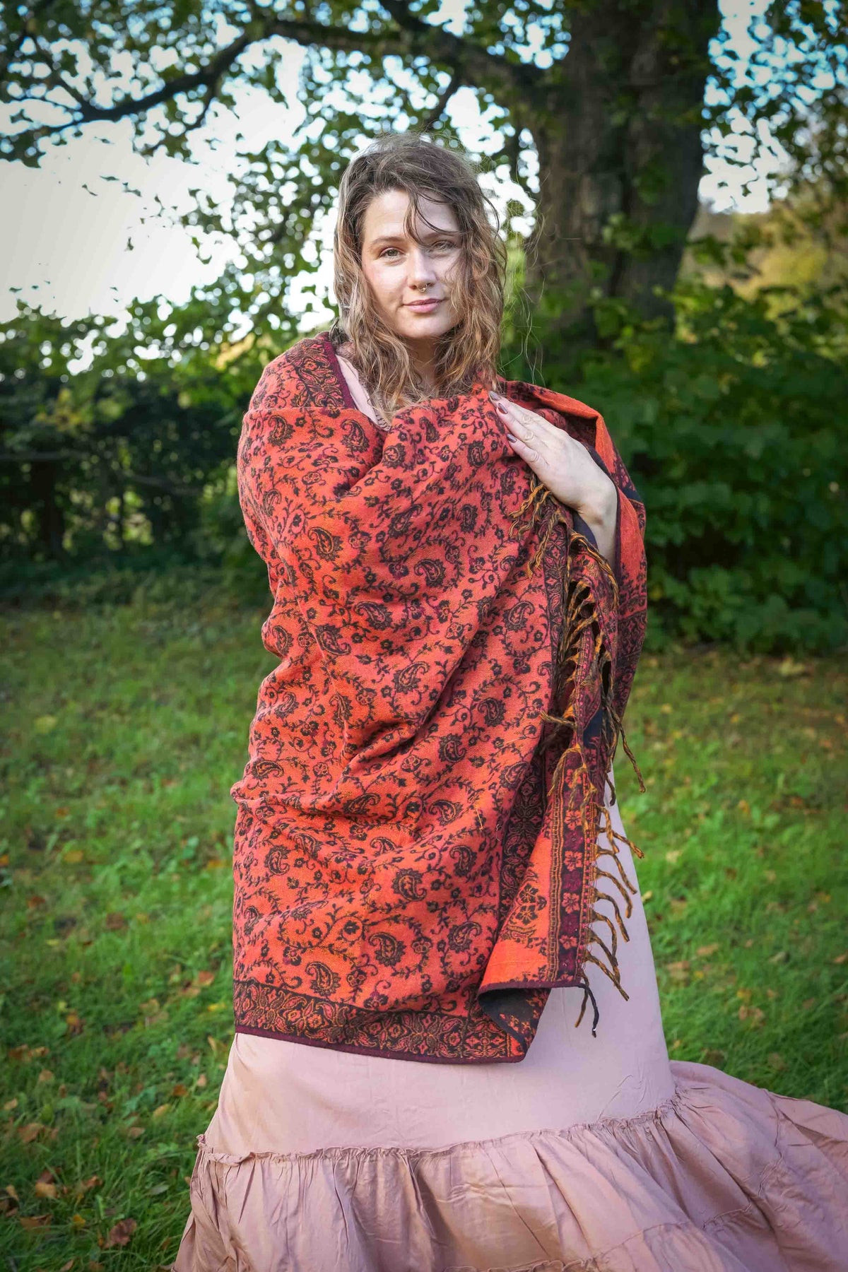 Ember Pashmina Shawl