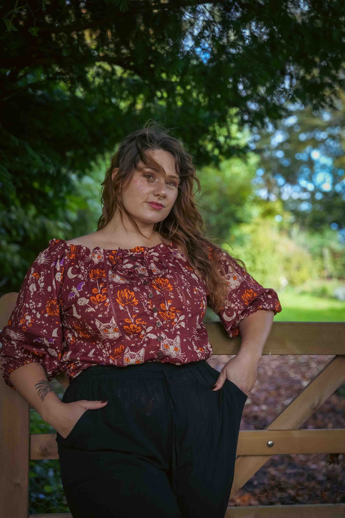 Maiden Blouse in Familiar