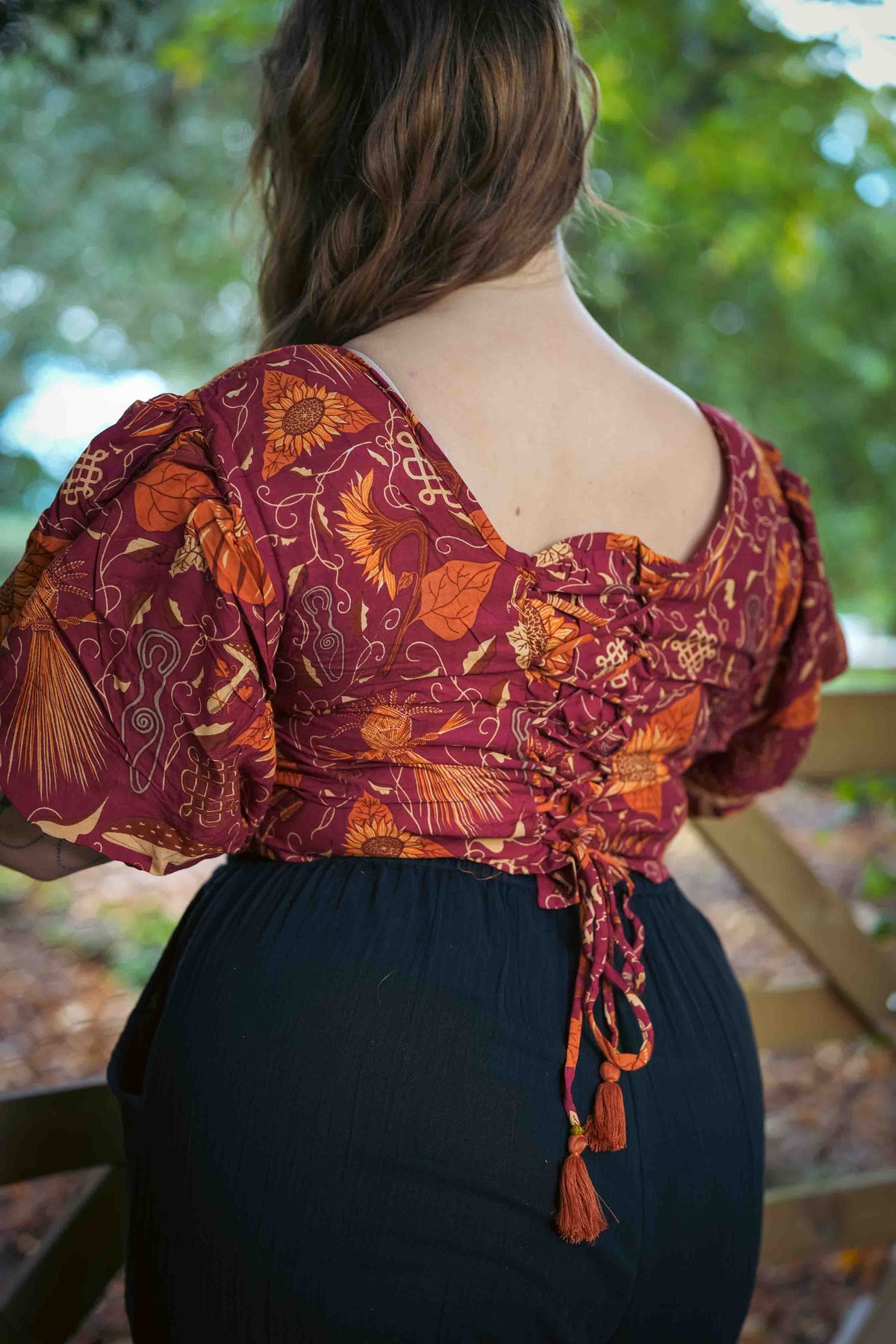 Bishop Blouse in Mabon
