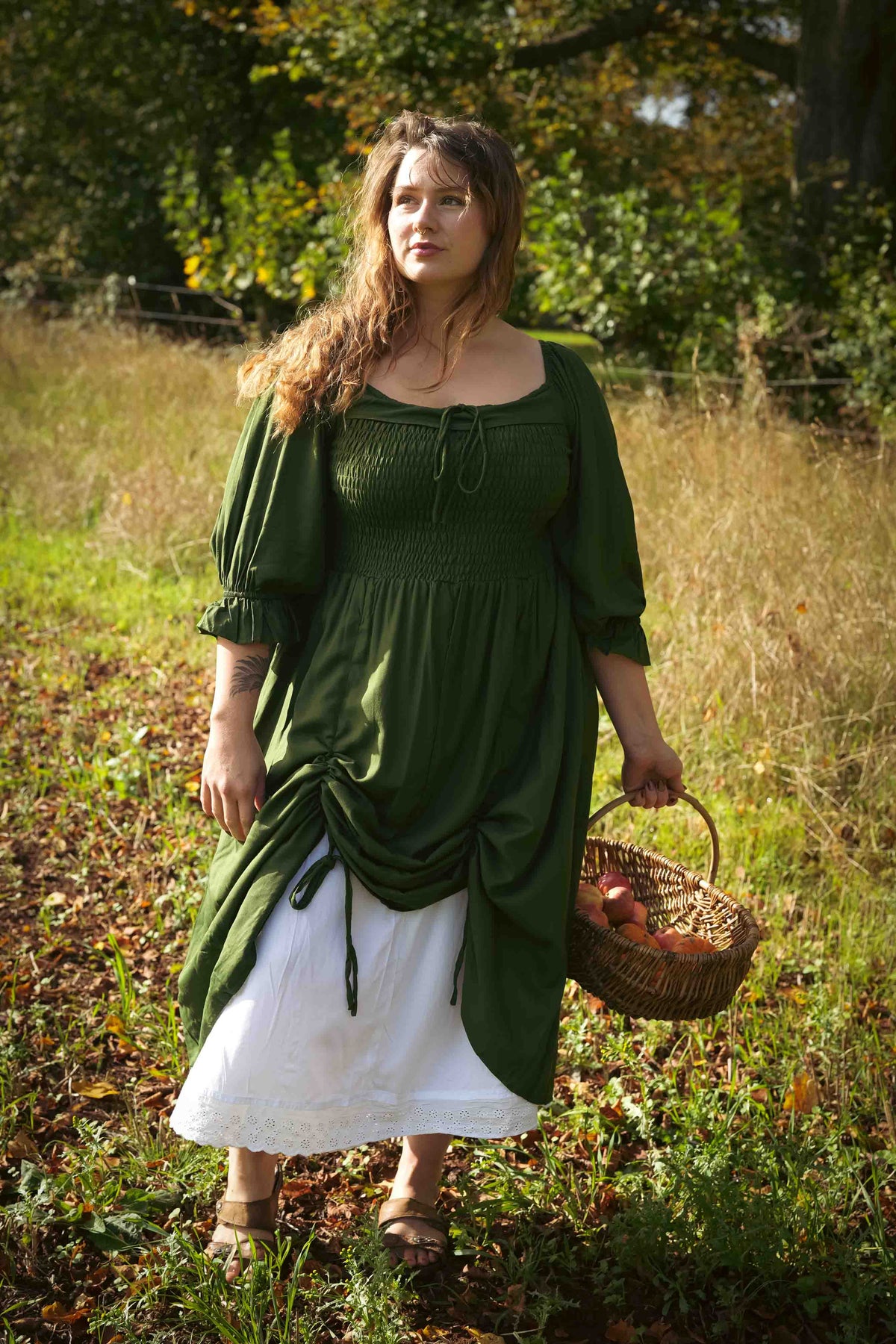 Wildwood Hedgerow Dress (green)