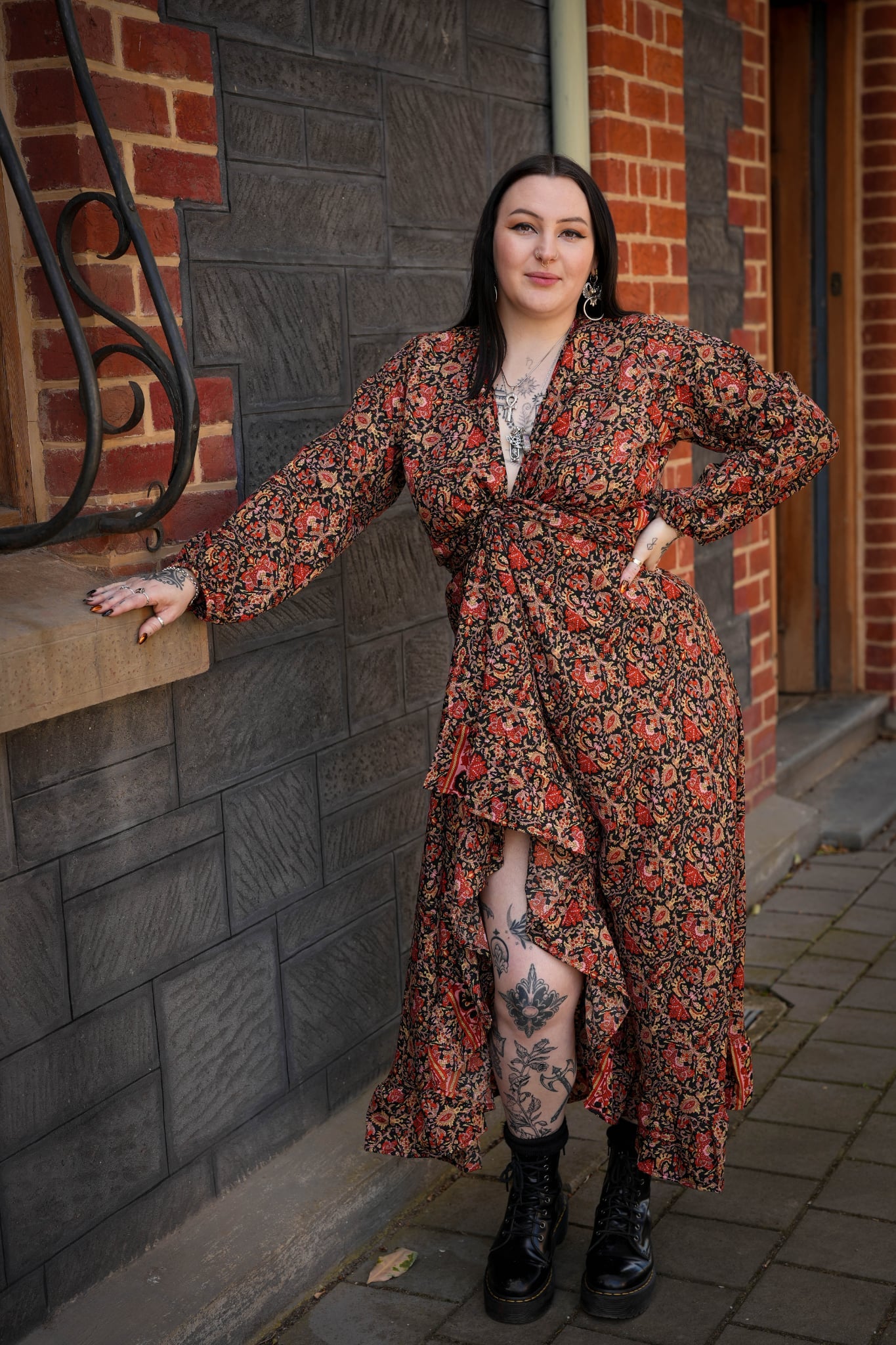 Whitby Wrap Dress