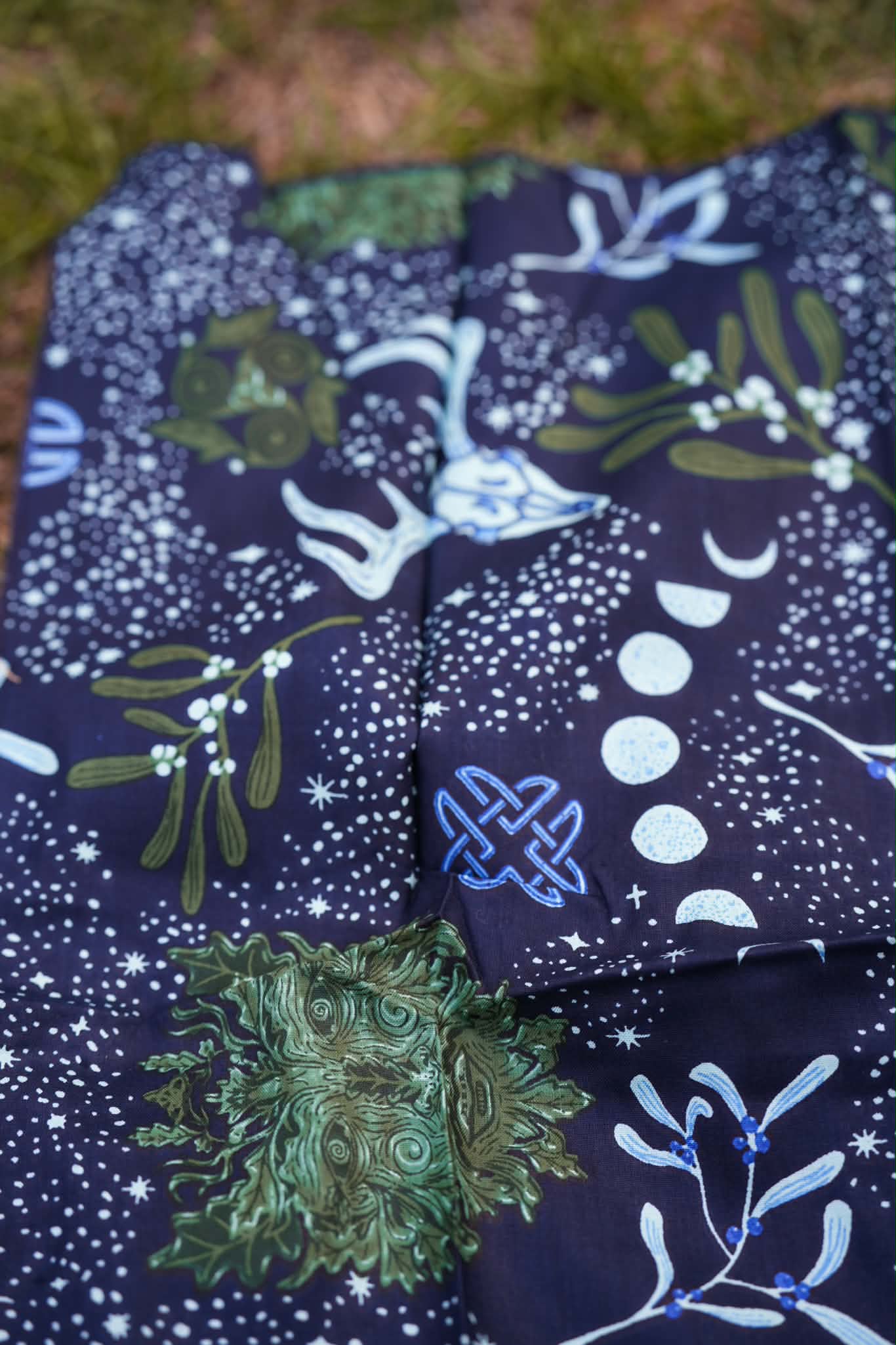 The Longest Night Square Scarf