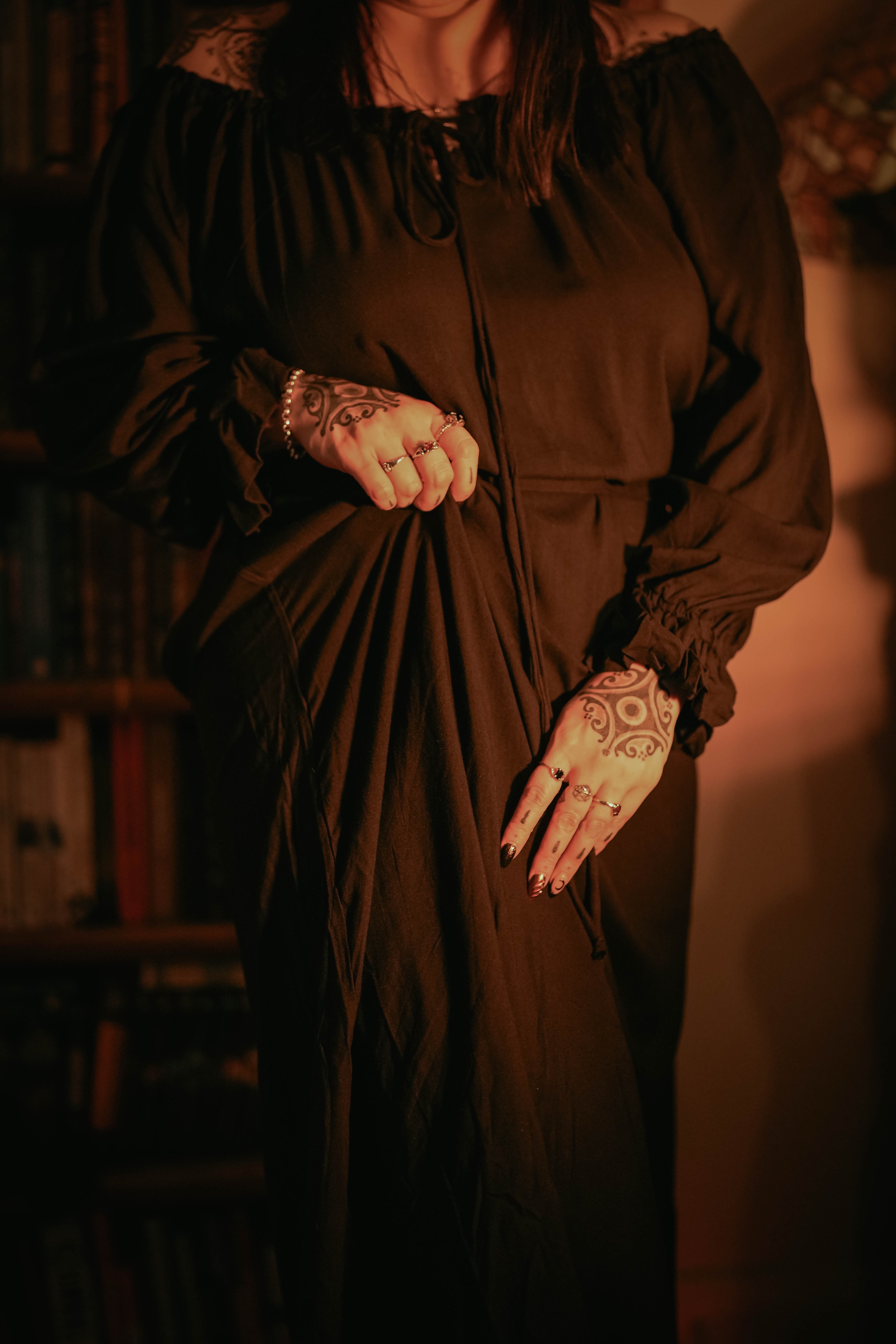 Nightingale Slip in Black