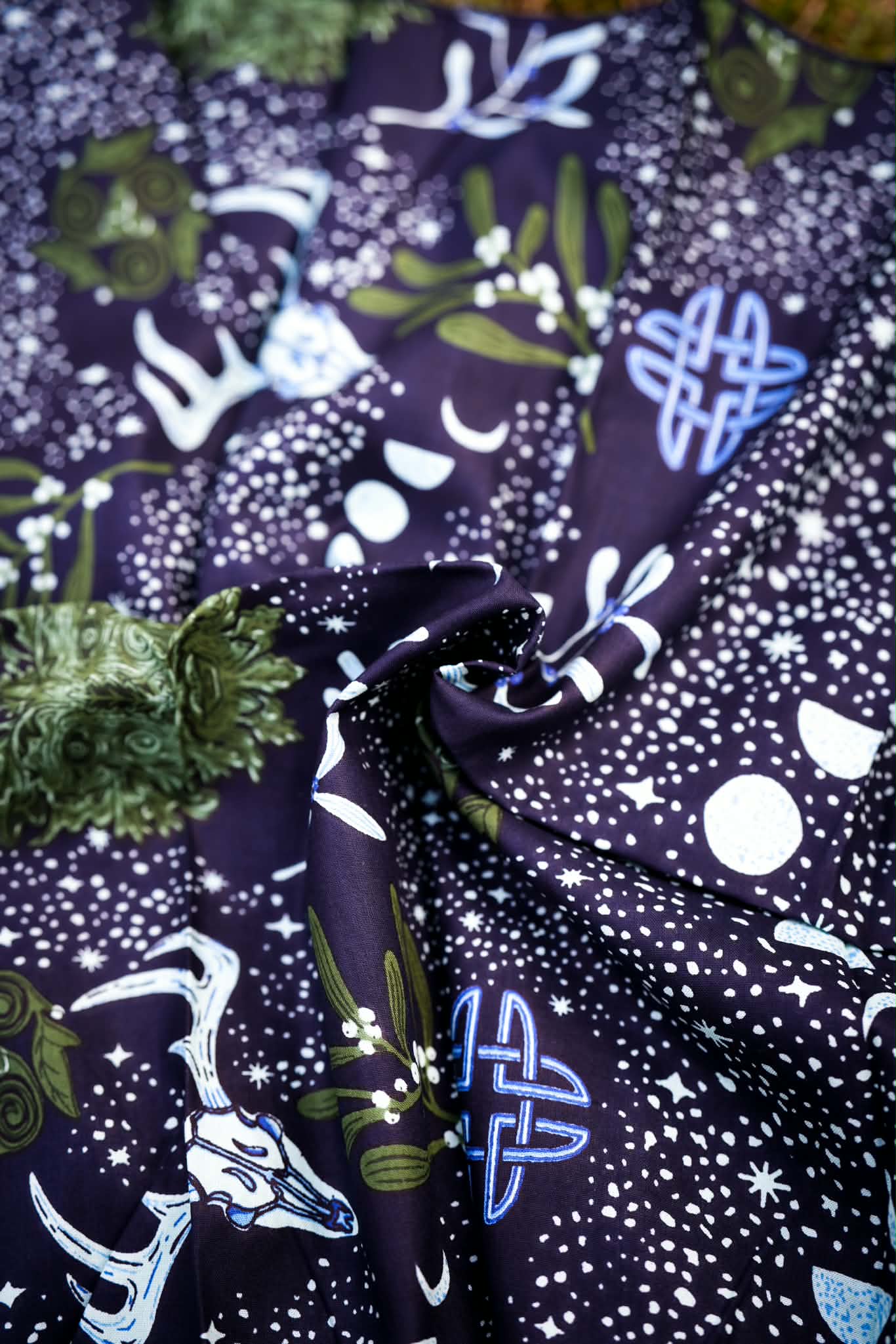 The Longest Night Square Scarf