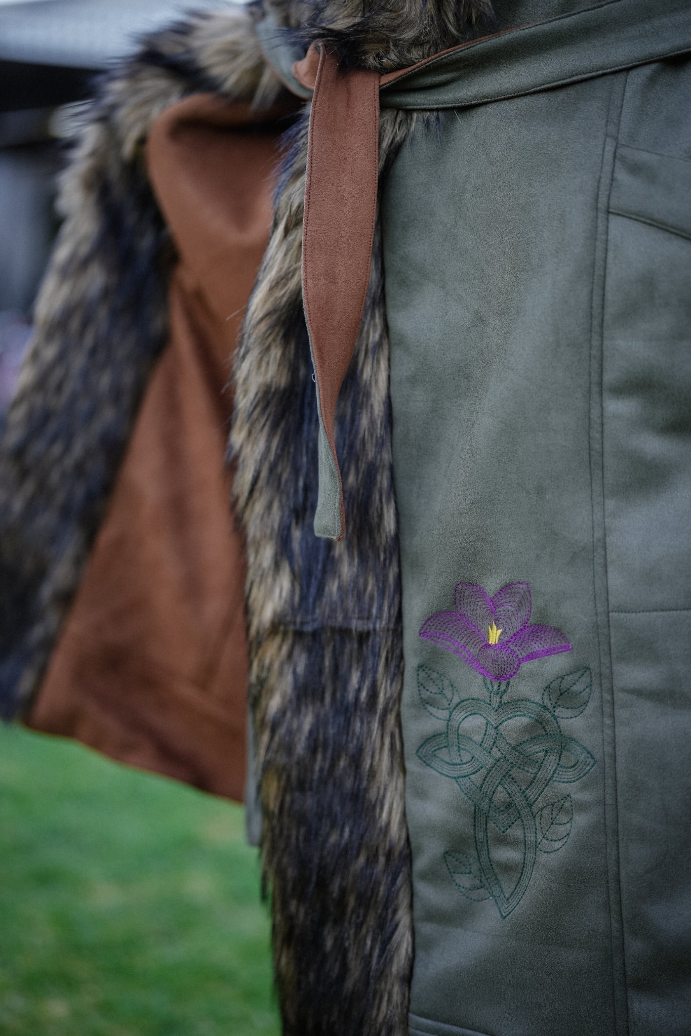 Evergreen Reversible Celtic Coat