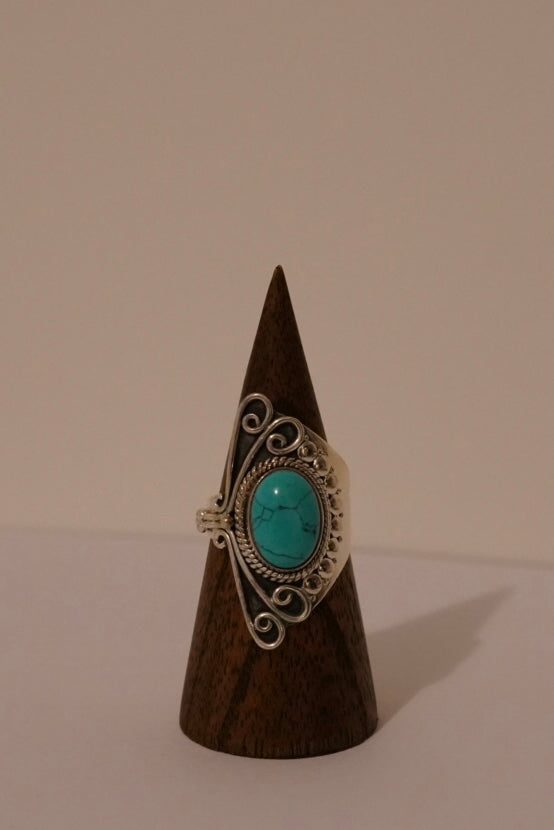 Turquoise Silver Ring