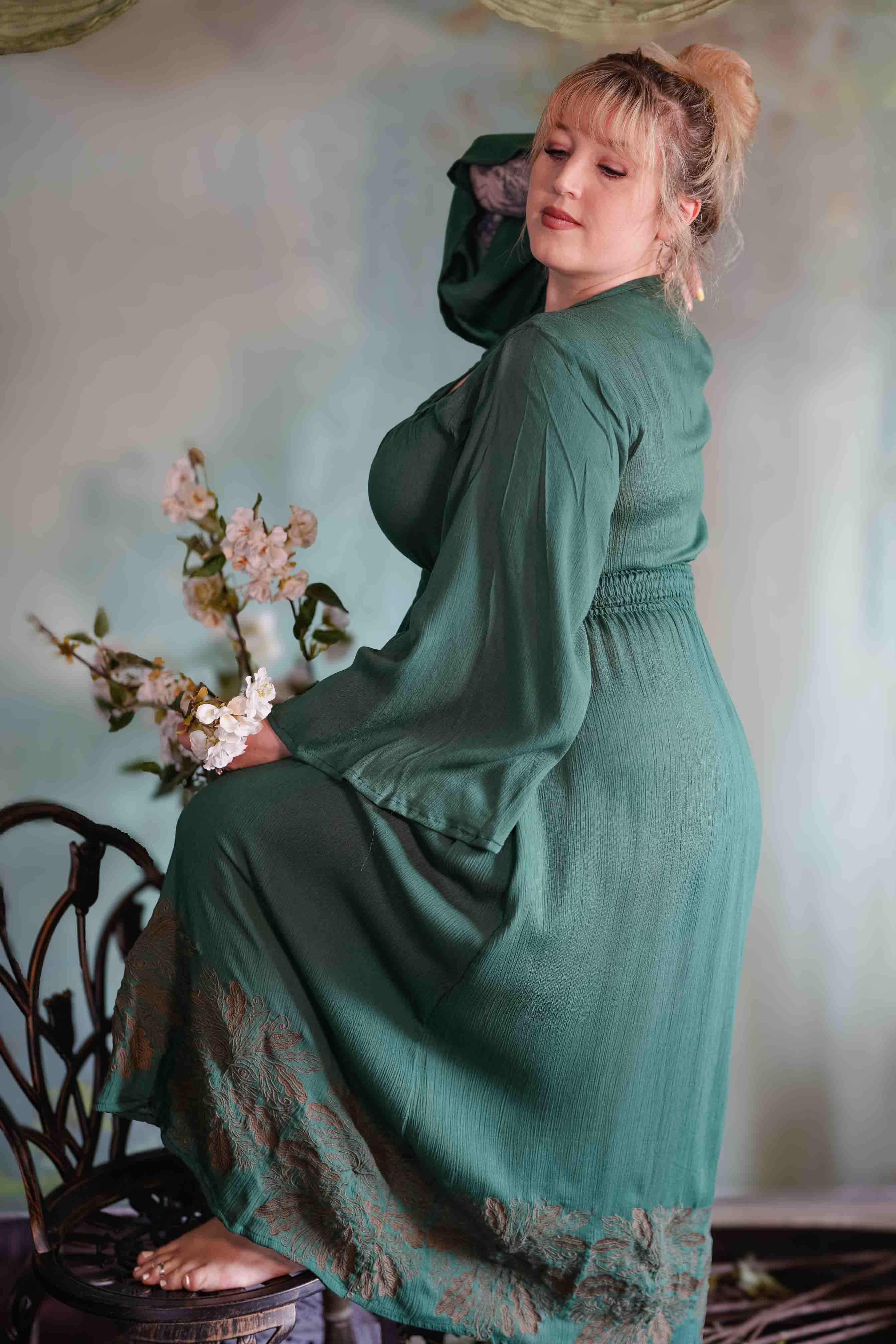 Secret Garden Dress in Green Jack