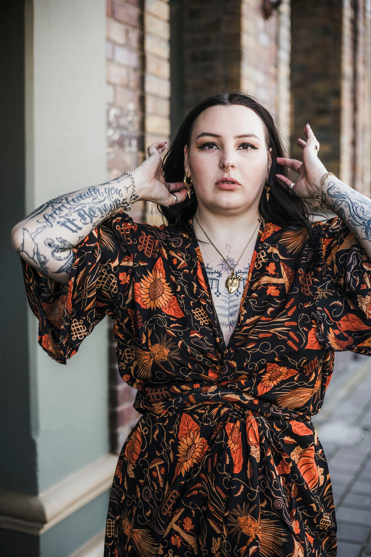 Samhain Wrap Dress
