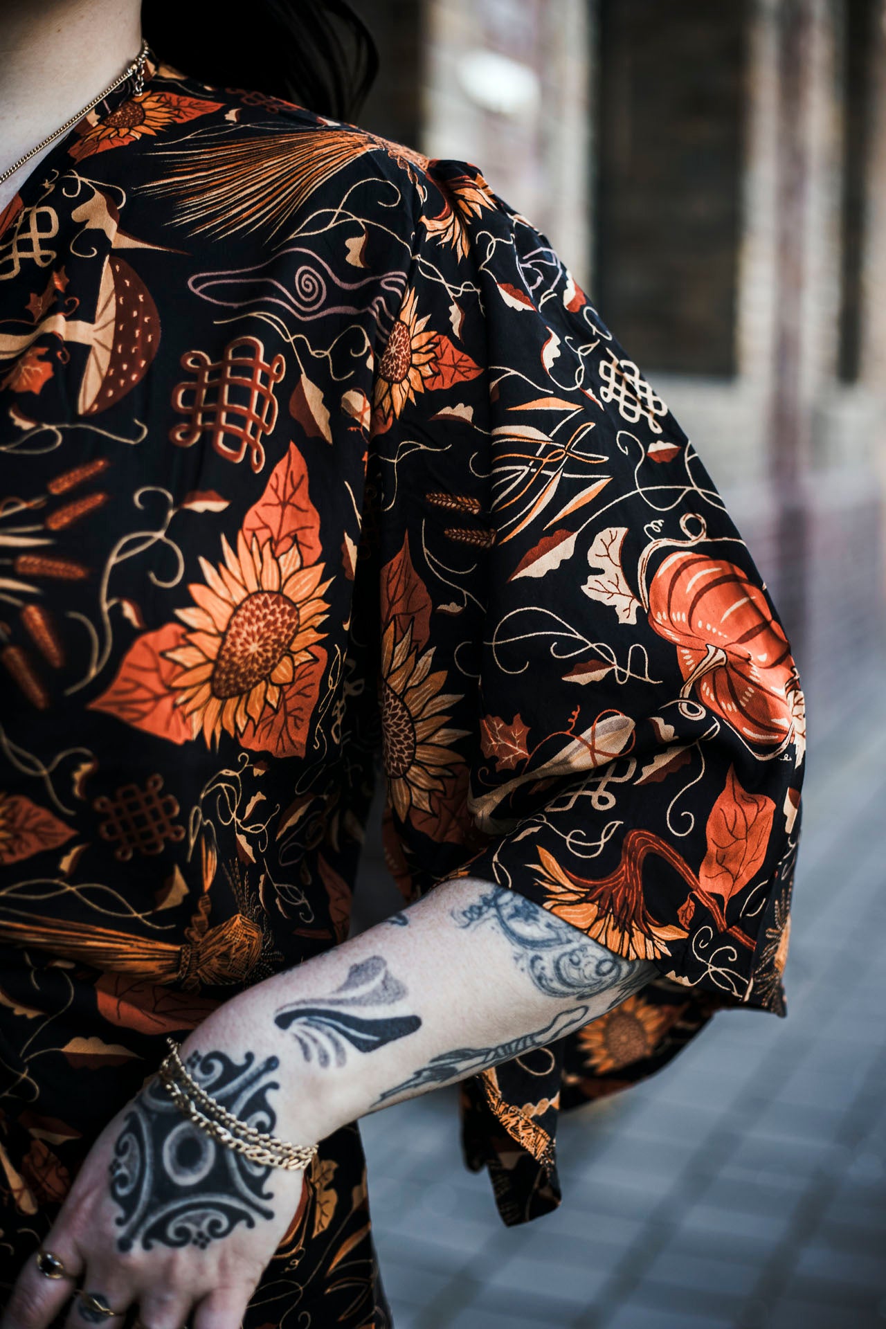 Samhain Wrap Dress