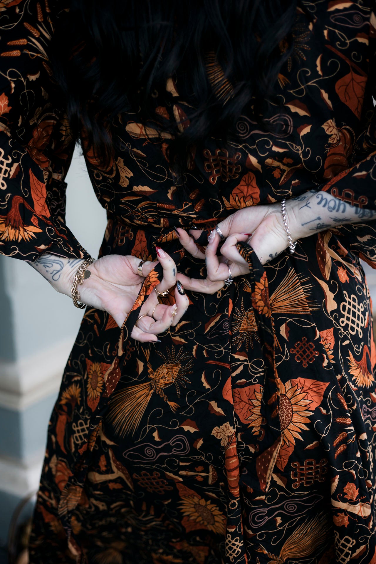 Samhain Wrap Dress